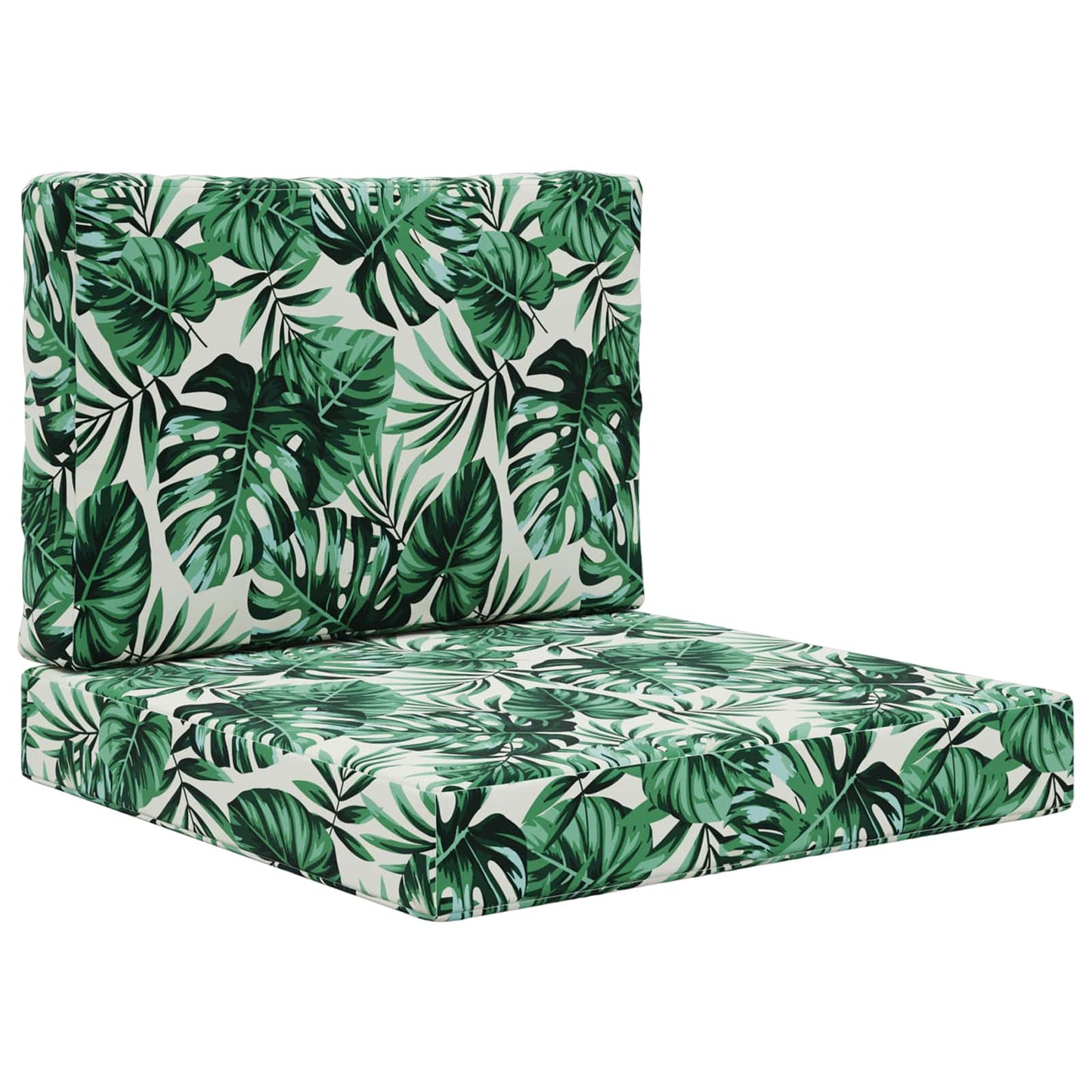 Buiten bankkussen 2 pcs Bladpatroon Polyester is nu te koop bij PeponiXL, paradijselijk wonen!