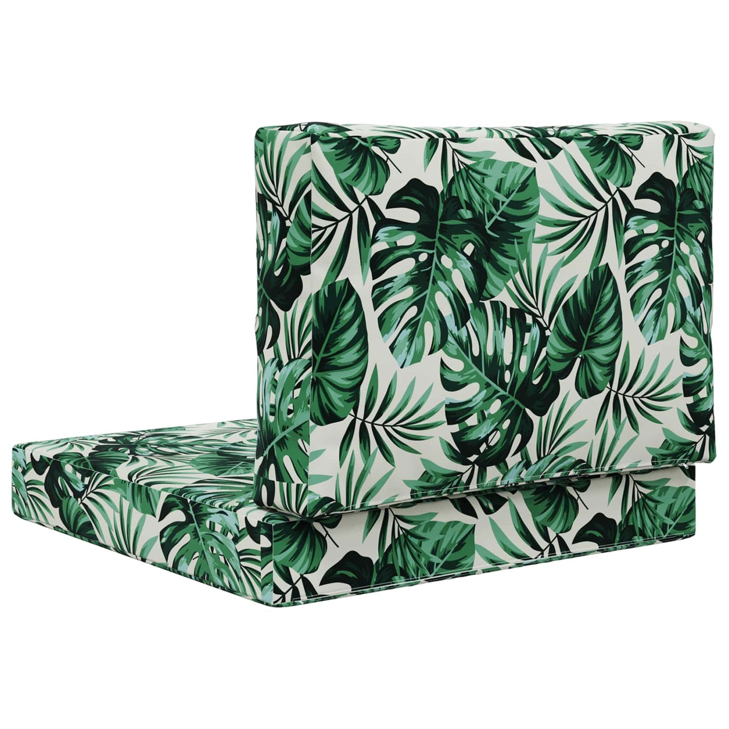 Buiten bankkussen 2 pcs Bladpatroon Polyester is nu te koop bij PeponiXL, paradijselijk wonen!