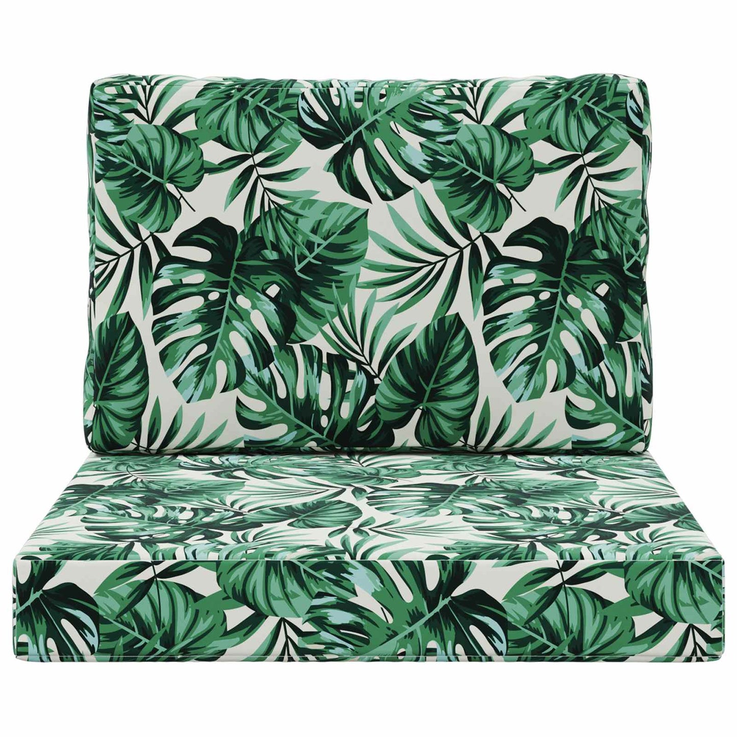 Buiten bankkussen 2 pcs Bladpatroon Polyester is nu te koop bij PeponiXL, paradijselijk wonen!