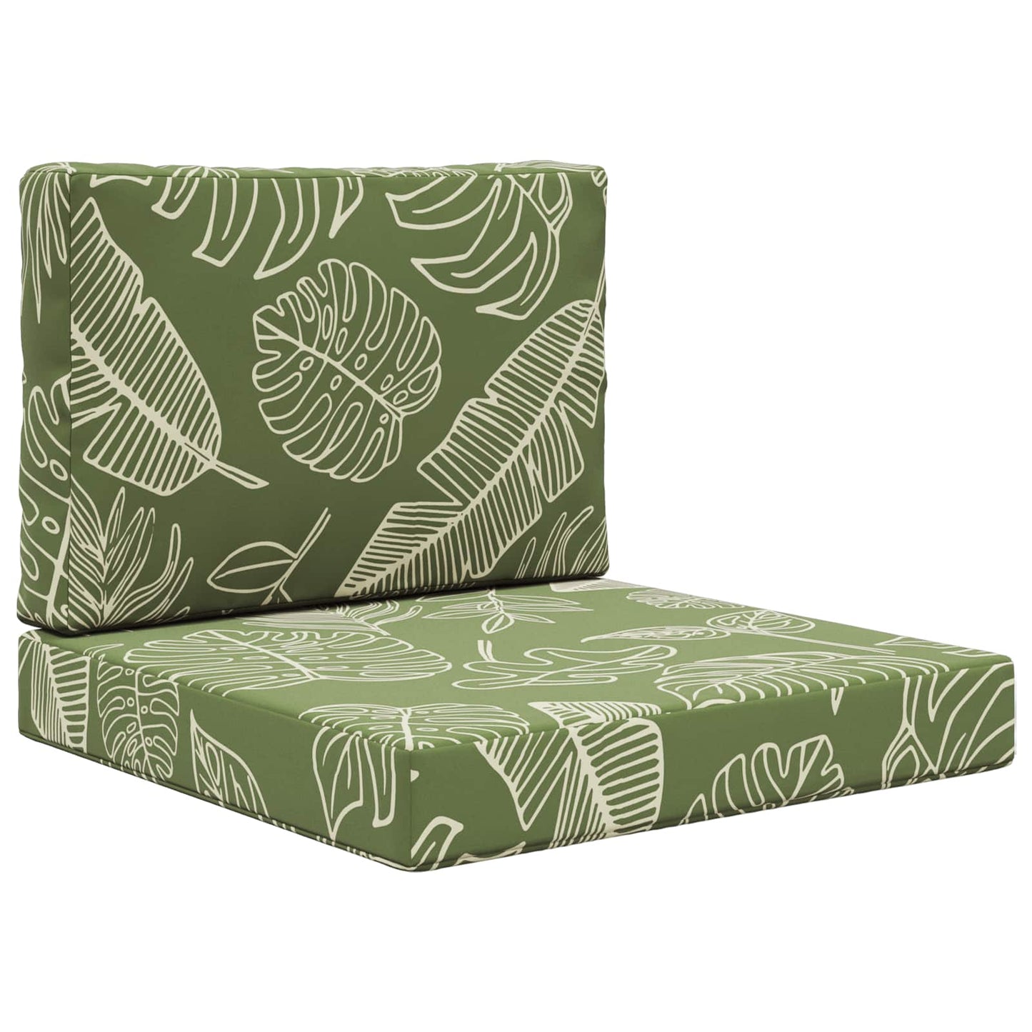 Buiten bankkussen 2 pcs Bladontwerp Polyester is nu te koop bij PeponiXL, paradijselijk wonen!