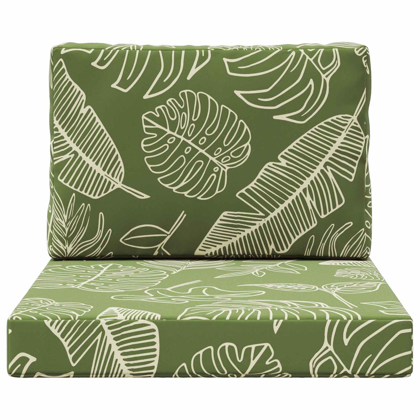 Buiten bankkussen 2 pcs Bladontwerp Polyester is nu te koop bij PeponiXL, paradijselijk wonen!
