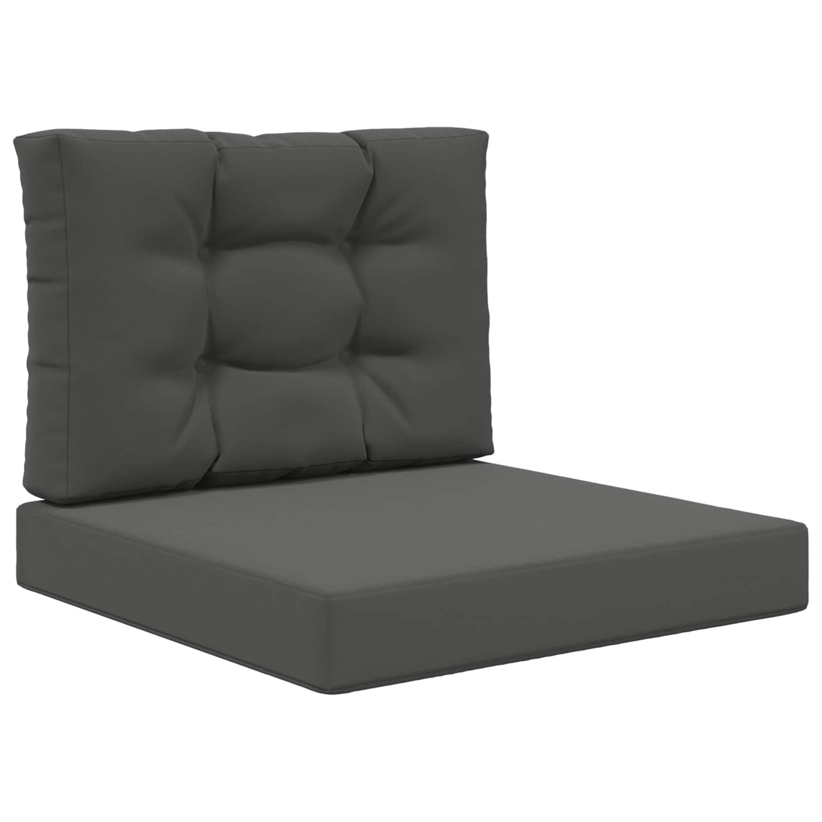 Buiten bankkussen 2 pcs Antraciet Polyester is nu te koop bij PeponiXL, paradijselijk wonen!