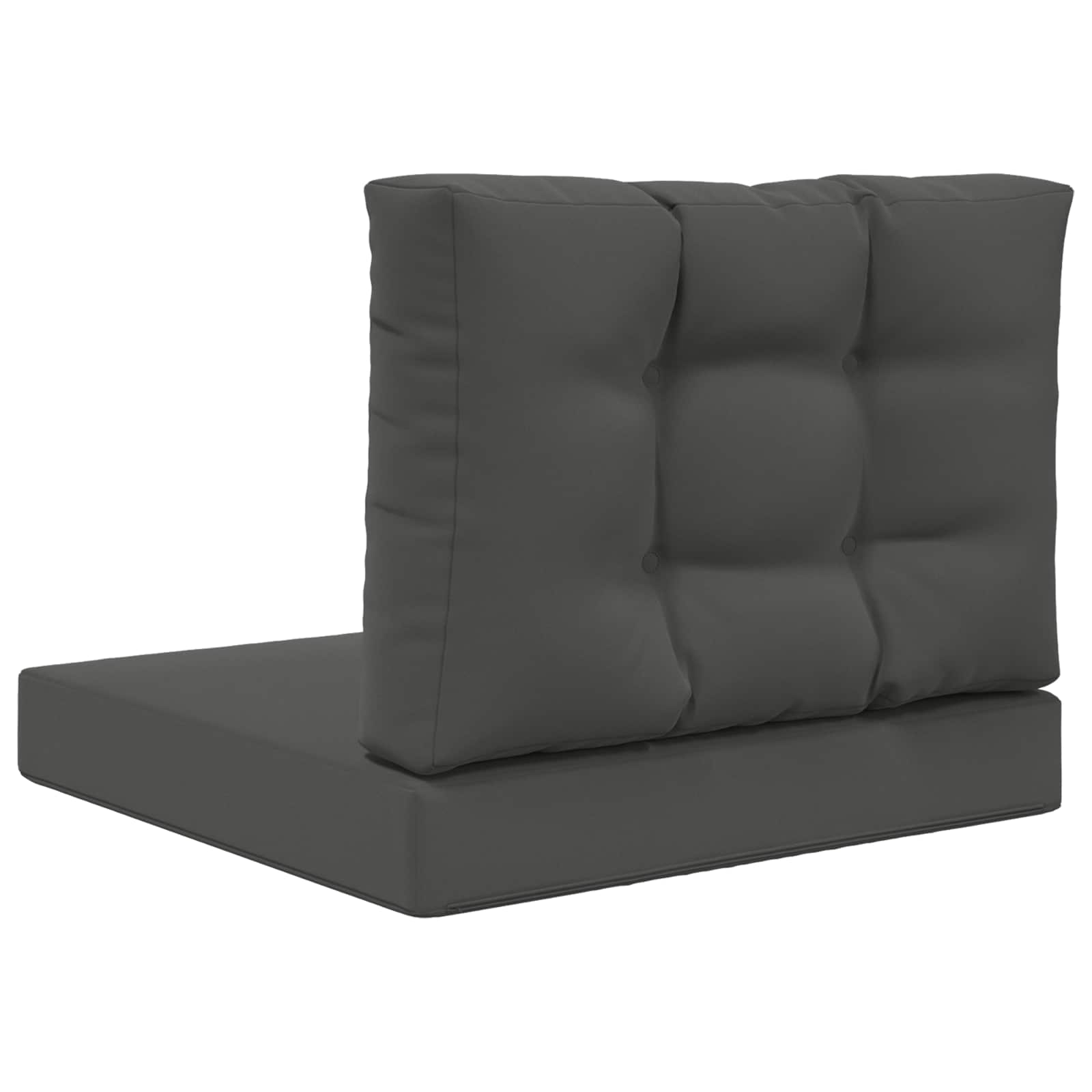 Buiten bankkussen 2 pcs Antraciet Polyester is nu te koop bij PeponiXL, paradijselijk wonen!