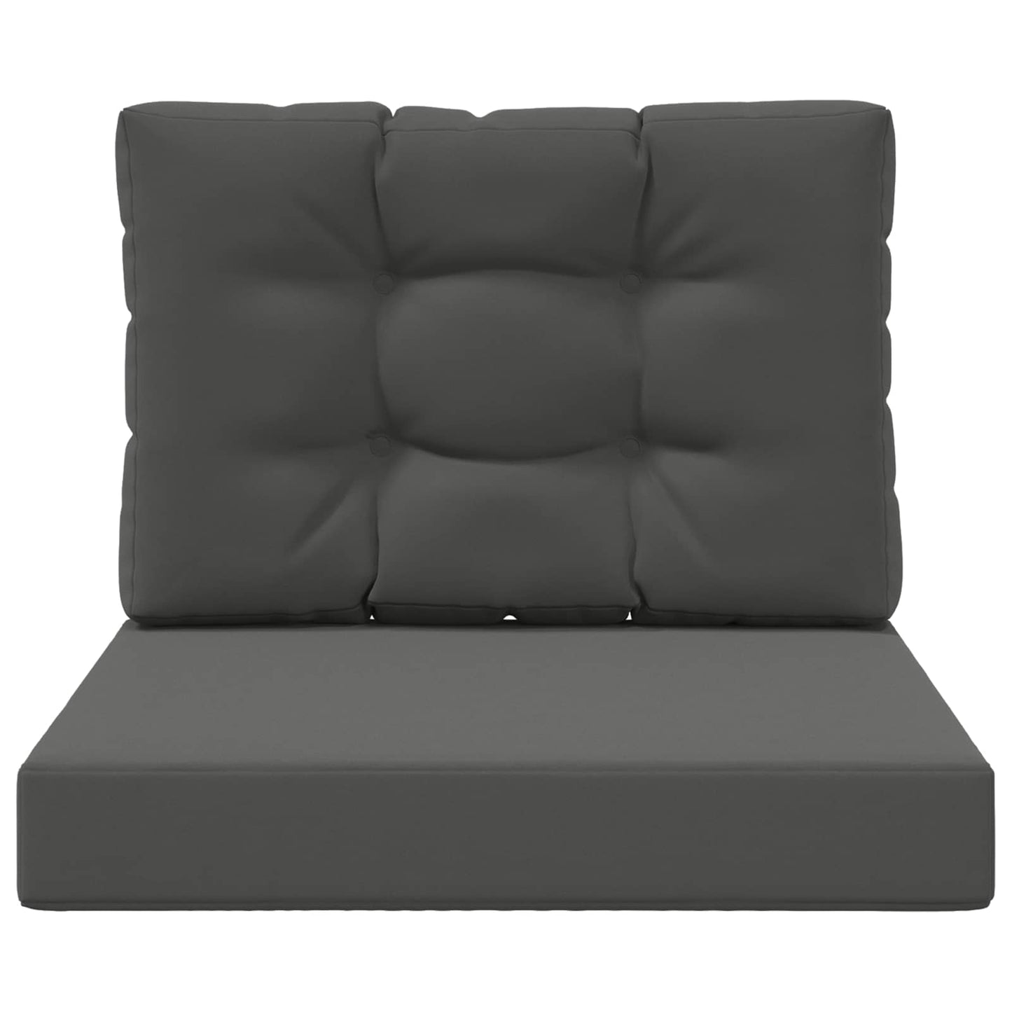 Buiten bankkussen 2 pcs Antraciet Polyester is nu te koop bij PeponiXL, paradijselijk wonen!
