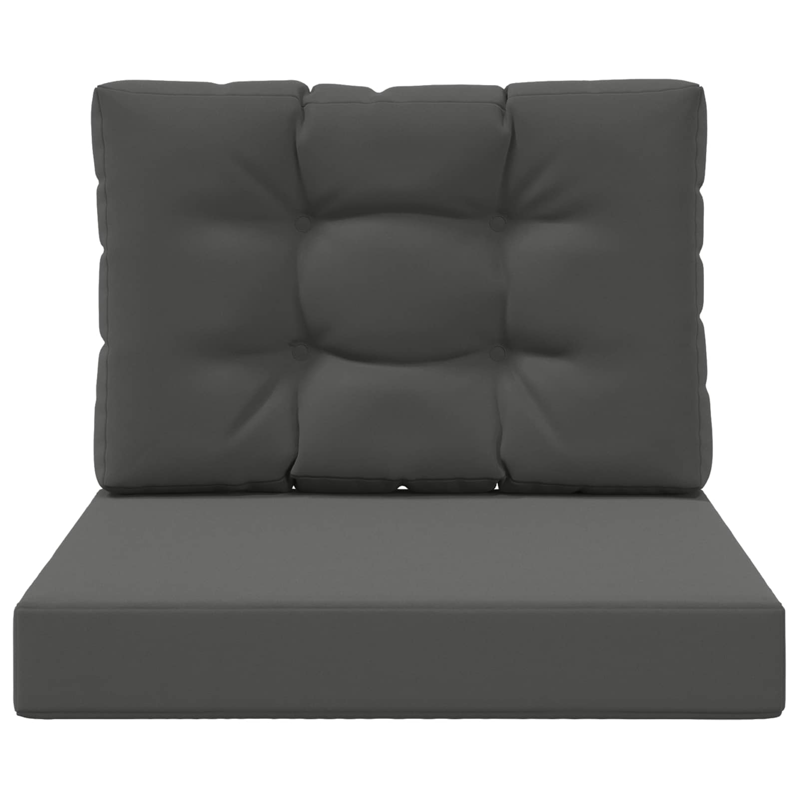 Buiten bankkussen 2 pcs Antraciet Polyester is nu te koop bij PeponiXL, paradijselijk wonen!