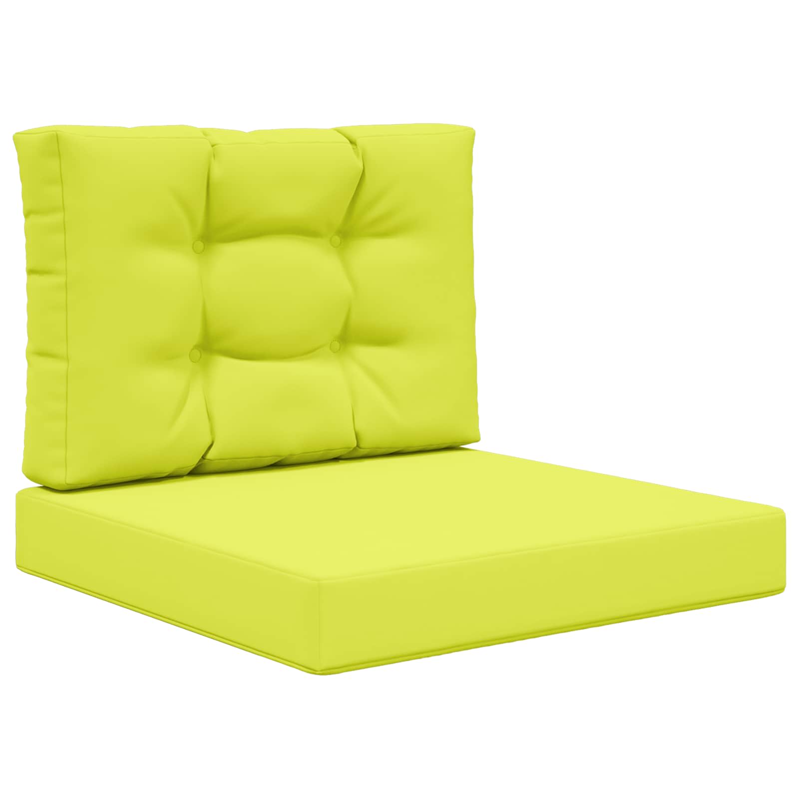 Buiten bankkussen 2 pcs Groen Polyester is nu te koop bij PeponiXL, paradijselijk wonen!