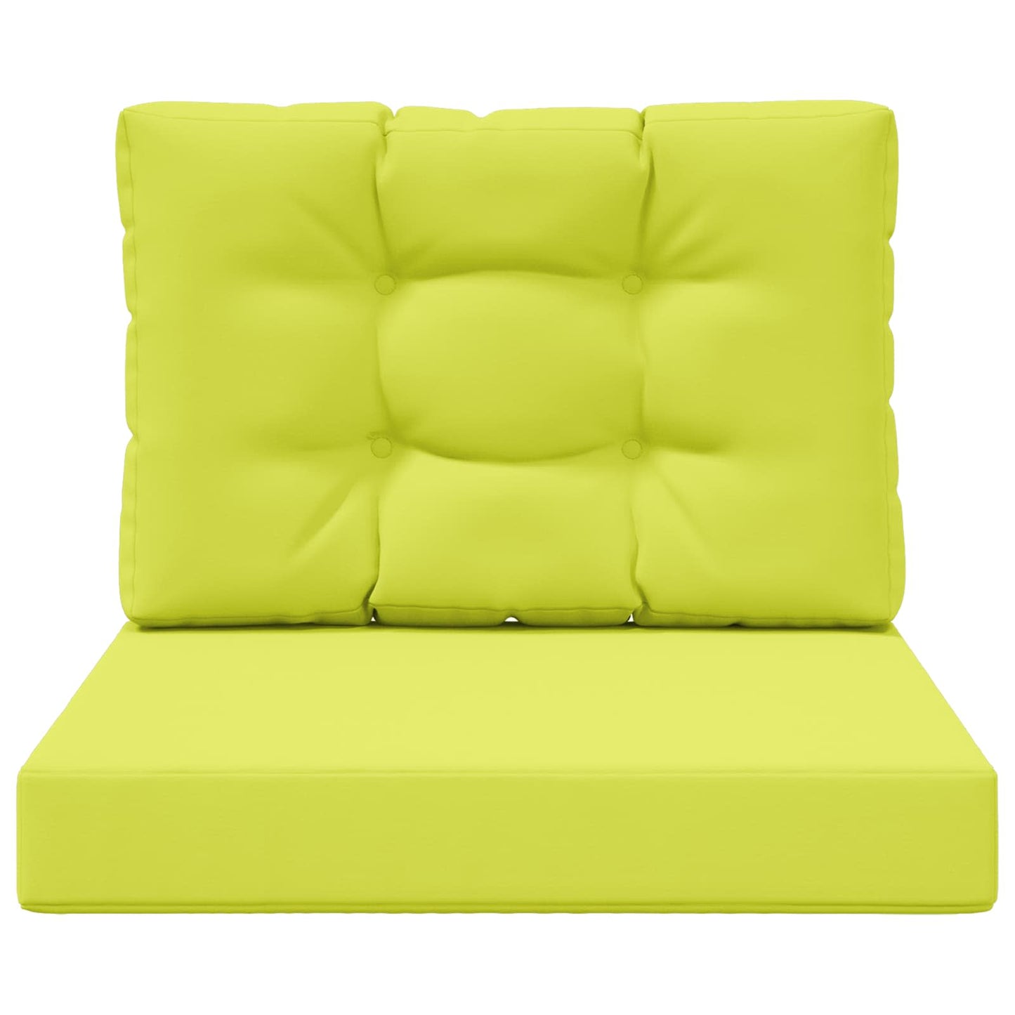 Buiten bankkussen 2 pcs Groen Polyester is nu te koop bij PeponiXL, paradijselijk wonen!