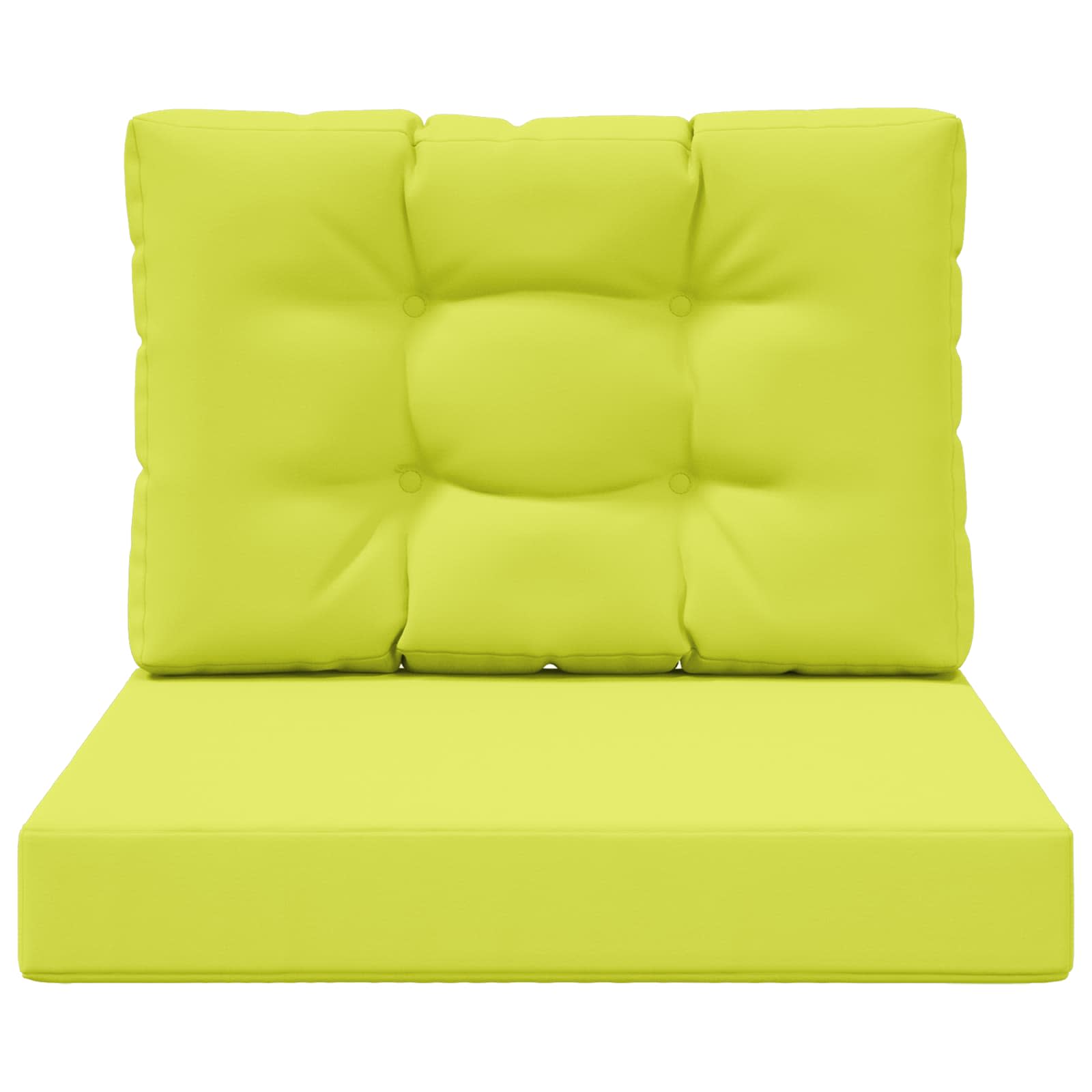 Buiten bankkussen 2 pcs Groen Polyester is nu te koop bij PeponiXL, paradijselijk wonen!