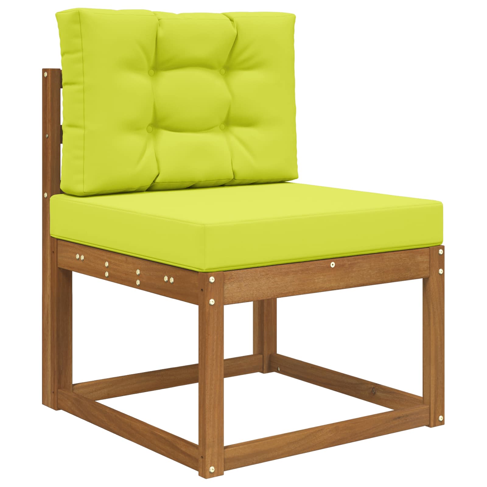 Buiten bankkussen 2 pcs Groen Polyester is nu te koop bij PeponiXL, paradijselijk wonen!