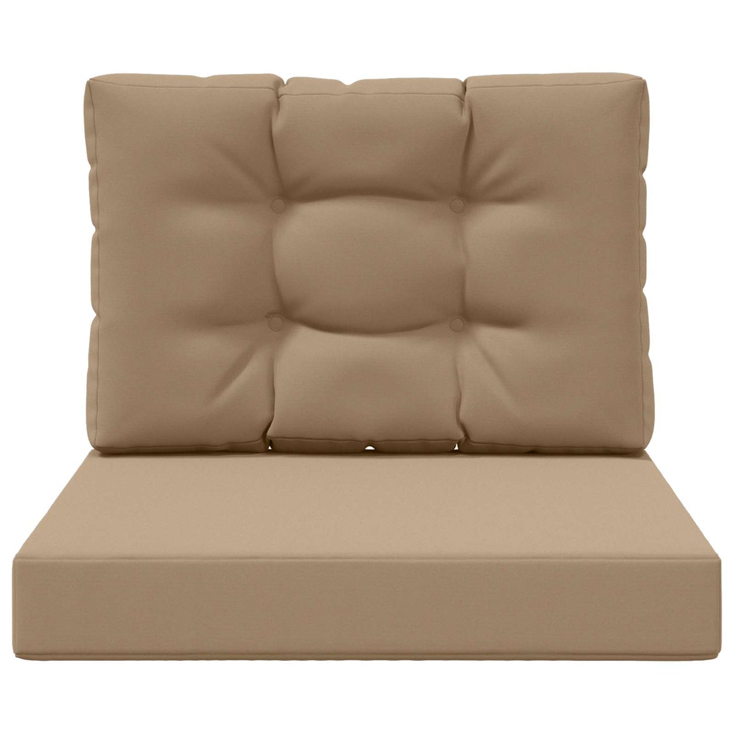 Buiten bankkussen 2 pcs Taupe Polyester is nu te koop bij PeponiXL, paradijselijk wonen!