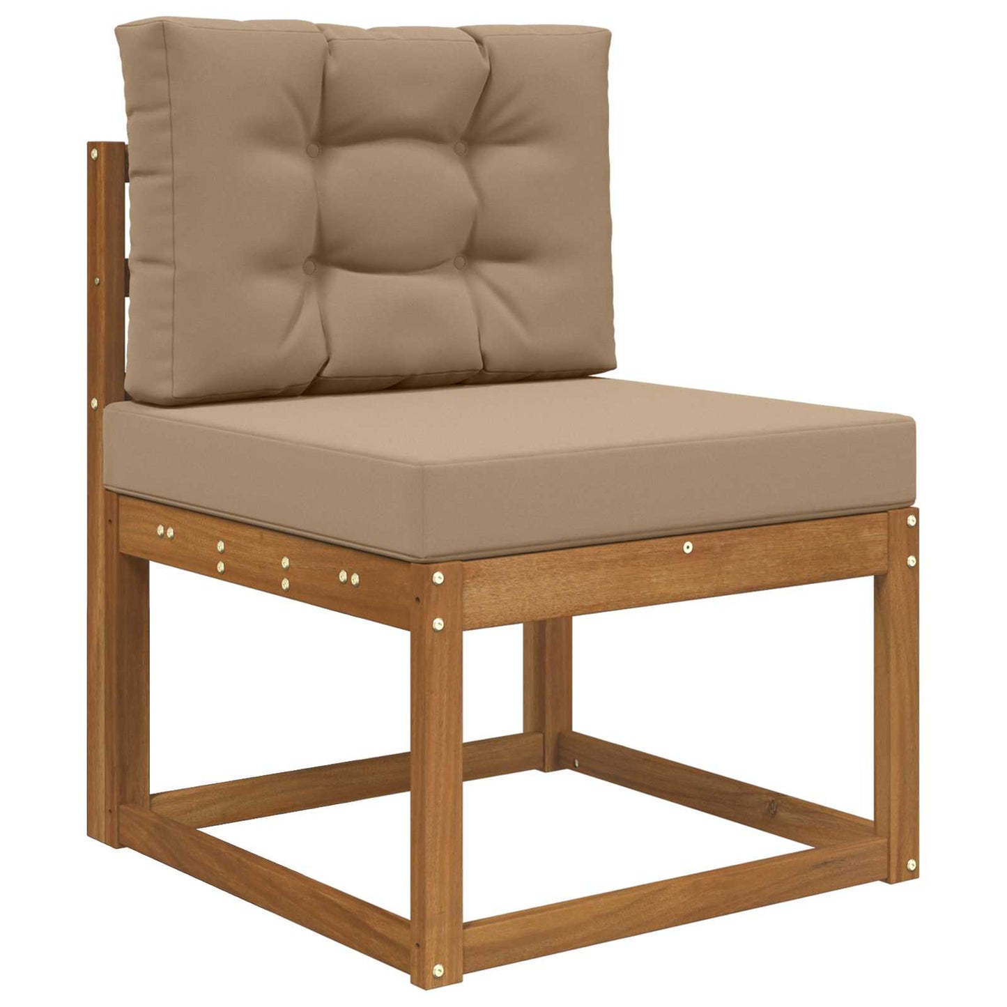 Buiten bankkussen 2 pcs Taupe Polyester is nu te koop bij PeponiXL, paradijselijk wonen!
