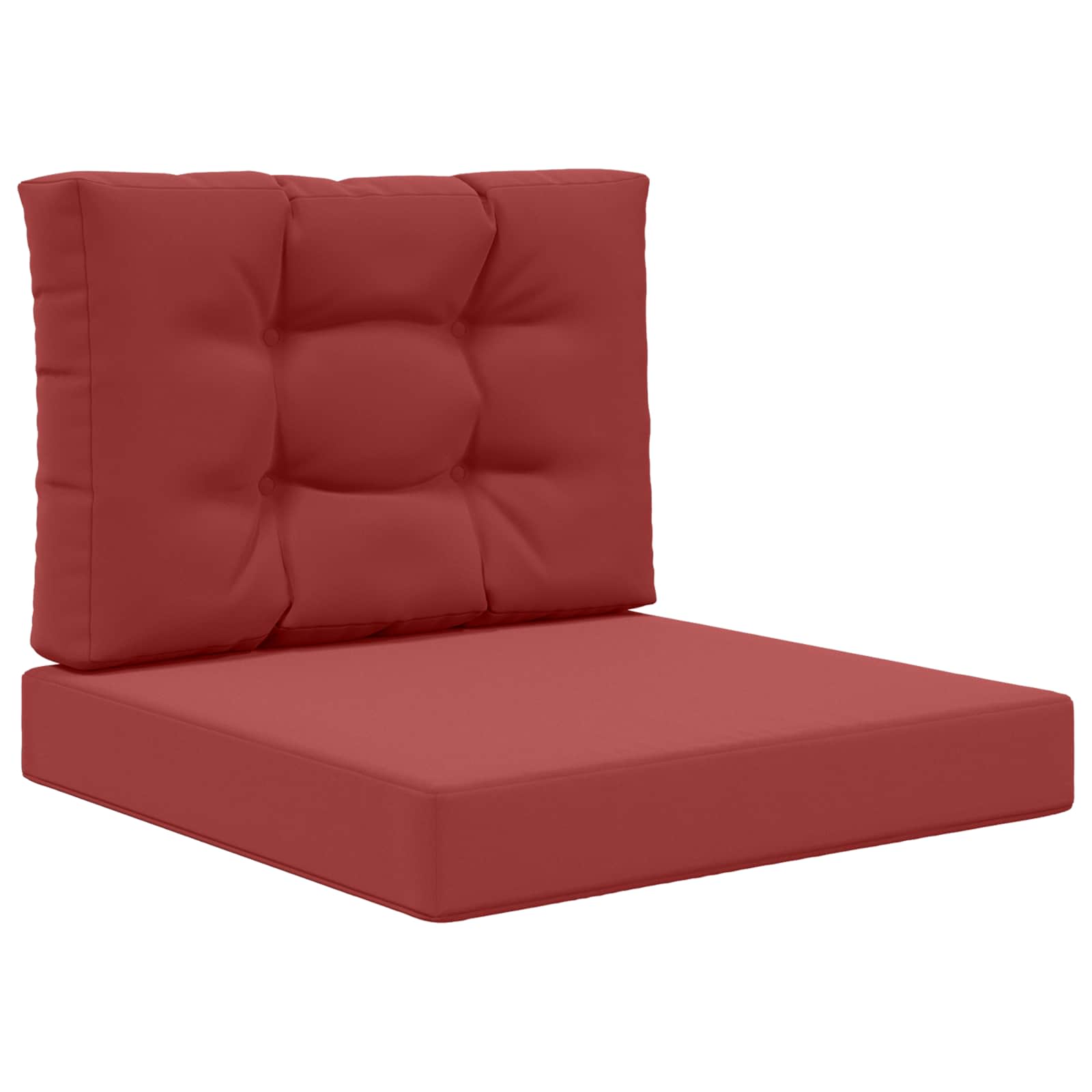 Buiten bankkussen 2 pcs Wijnrood Polyester is nu te koop bij PeponiXL, paradijselijk wonen!