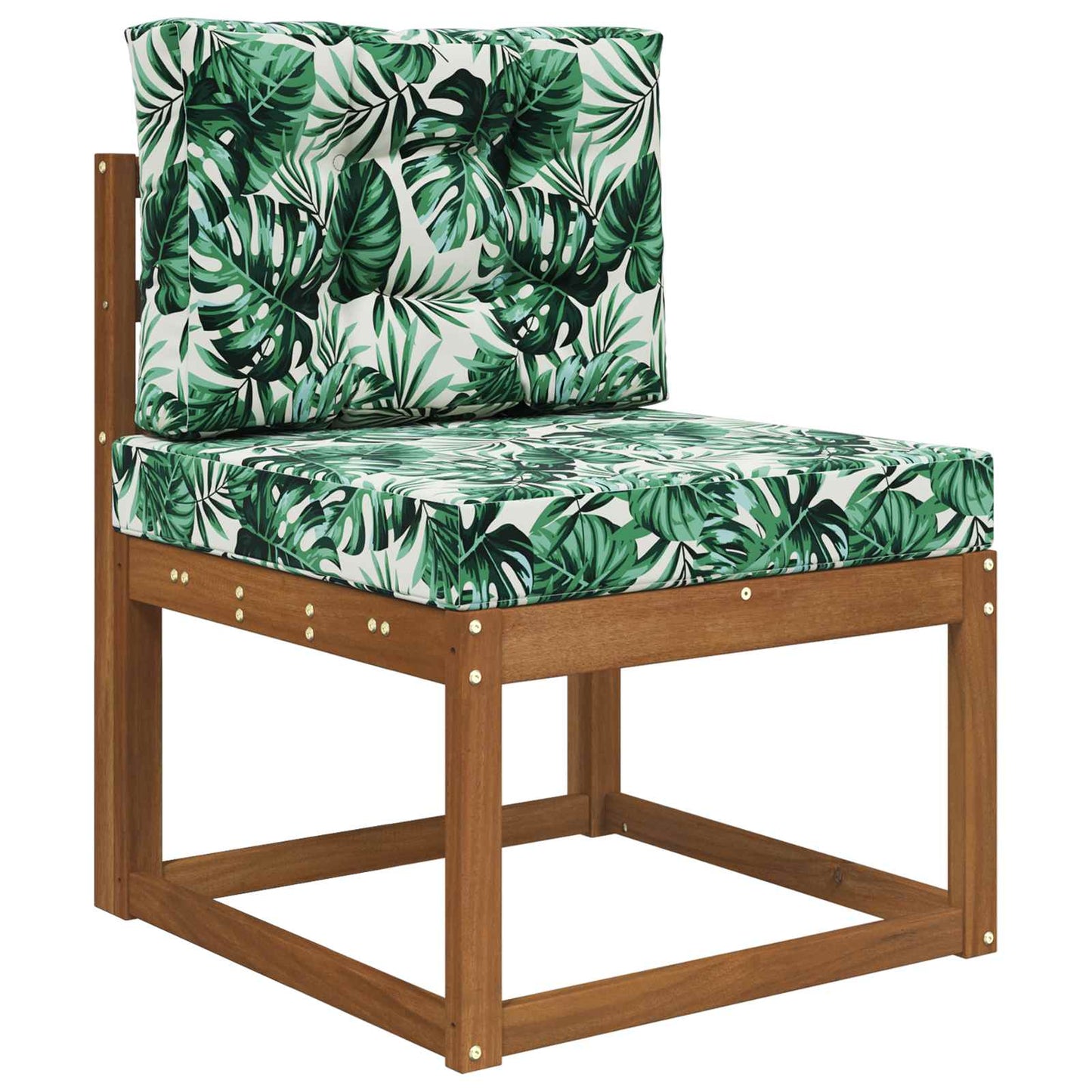 Buiten bankkussen 2 pcs Bladpatroon Polyester is nu te koop bij PeponiXL, paradijselijk wonen!