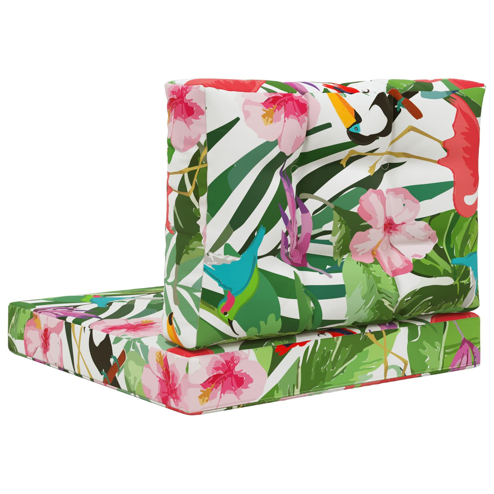 Buiten bankkussen 2 pcs kleurrijk Polyester is nu te koop bij PeponiXL, paradijselijk wonen!
