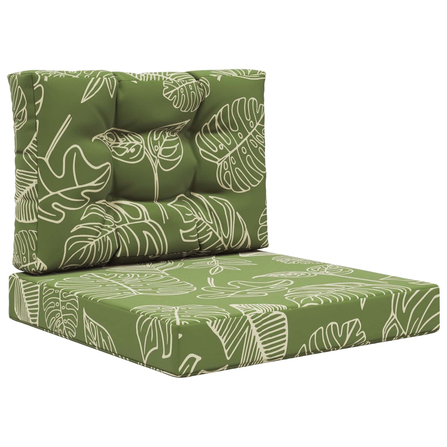 Buiten bankkussen 2 pcs Bladontwerp Polyester is nu te koop bij PeponiXL, paradijselijk wonen!