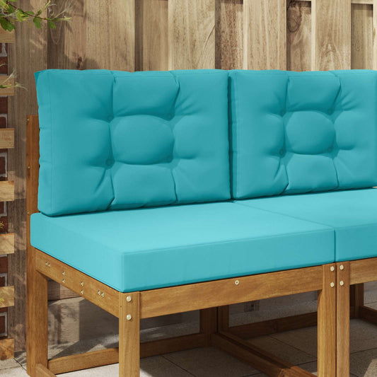 Buiten bankkussen Polyester Turquoise 60 x 60 x 8 cm is nu te koop bij PeponiXL, paradijselijk wonen!