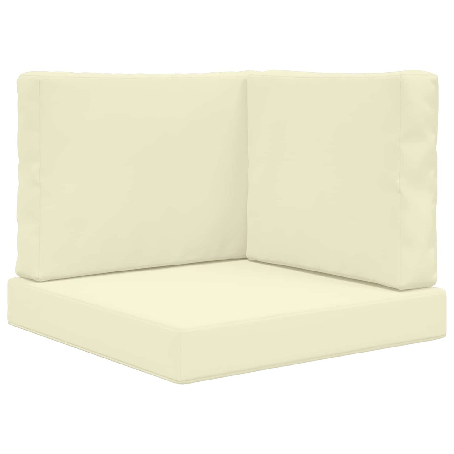 Buiten bankkussen 3 pcs Crème Polyester is nu te koop bij PeponiXL, paradijselijk wonen!