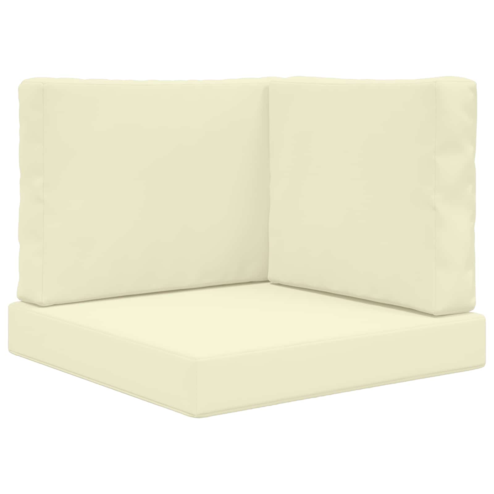 Buiten bankkussen 3 pcs Crème Polyester is nu te koop bij PeponiXL, paradijselijk wonen!