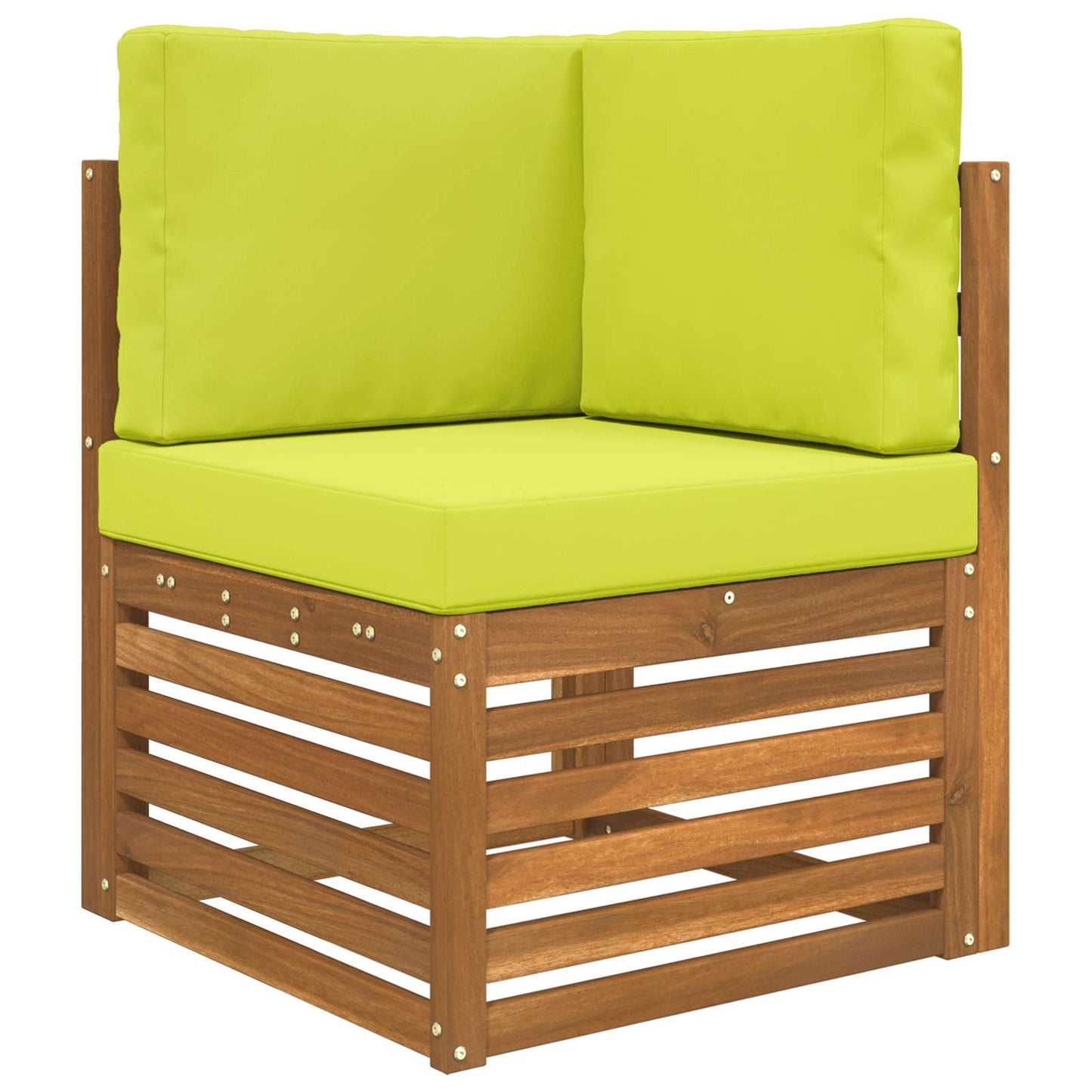 Buiten bankkussen 3 pcs Groen Polyester is nu te koop bij PeponiXL, paradijselijk wonen!