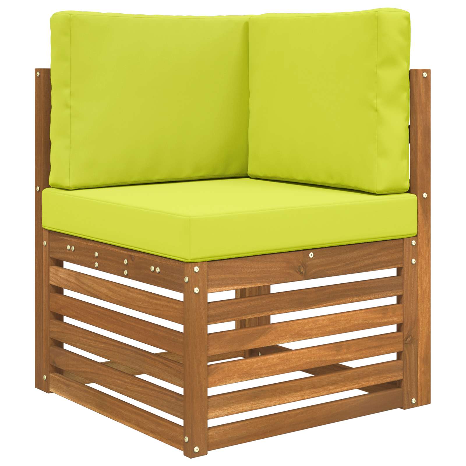 Buiten bankkussen 3 pcs Groen Polyester is nu te koop bij PeponiXL, paradijselijk wonen!