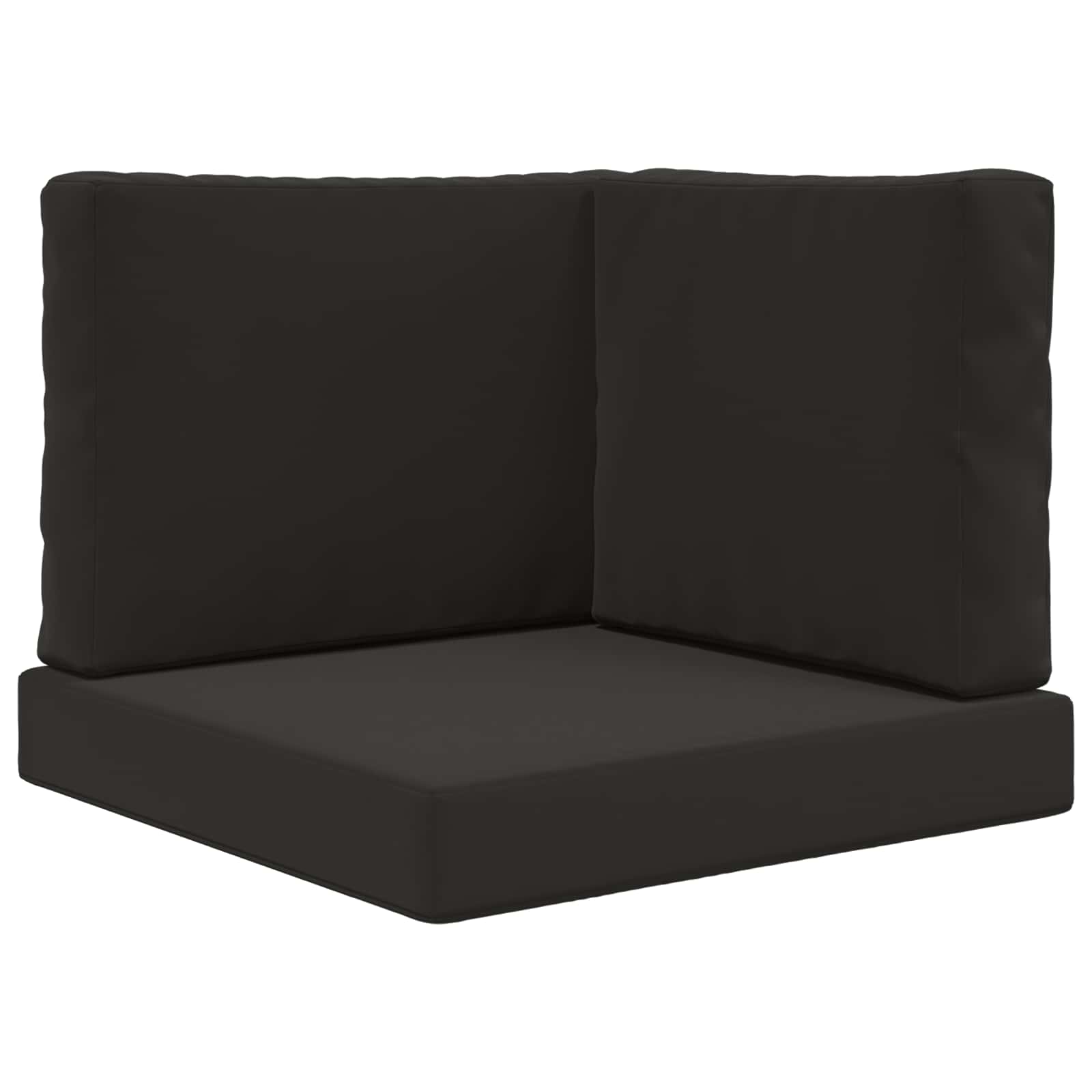 Buiten bankkussen 3 pcs Zwart Polyester is nu te koop bij PeponiXL, paradijselijk wonen!