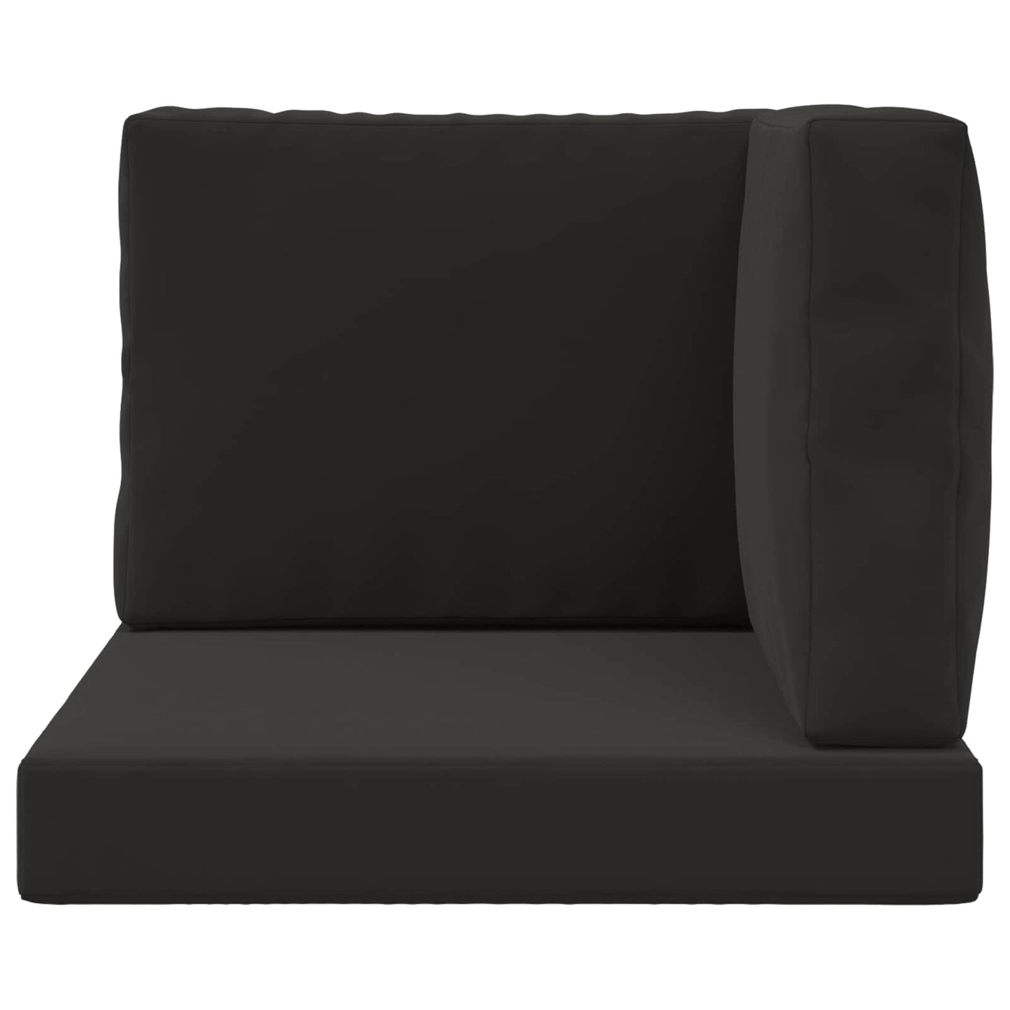 Buiten bankkussen 3 pcs Zwart Polyester is nu te koop bij PeponiXL, paradijselijk wonen!