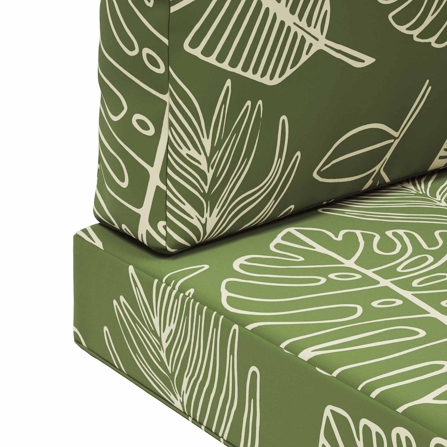 Buiten bankkussen 3 pcs Bladontwerp Polyester is nu te koop bij PeponiXL, paradijselijk wonen!