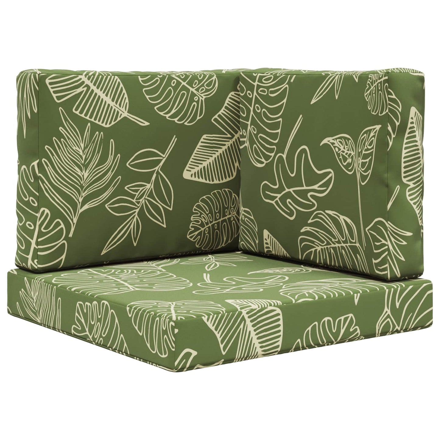 Buiten bankkussen 3 pcs Bladontwerp Polyester is nu te koop bij PeponiXL, paradijselijk wonen!