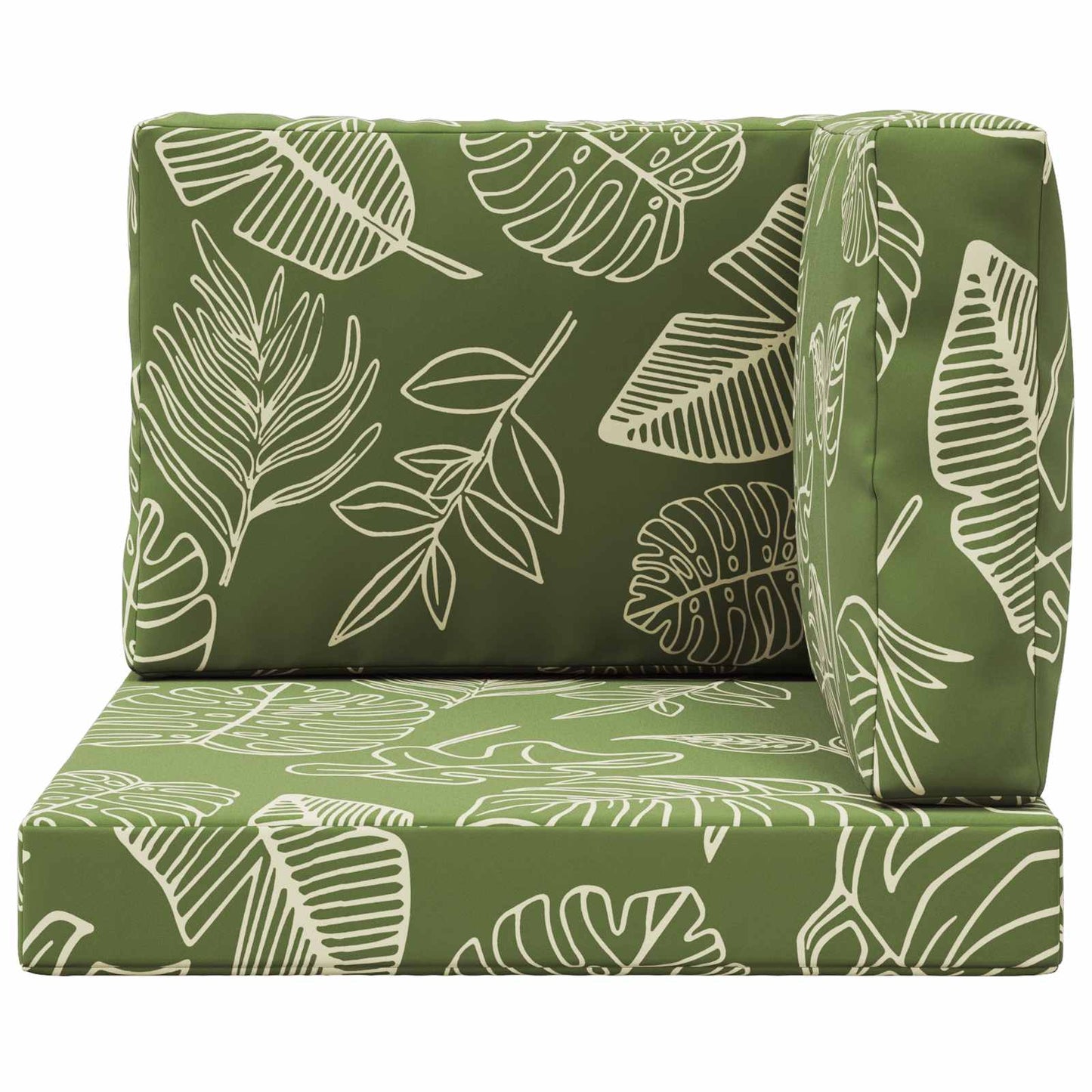 Buiten bankkussen 3 pcs Bladontwerp Polyester is nu te koop bij PeponiXL, paradijselijk wonen!