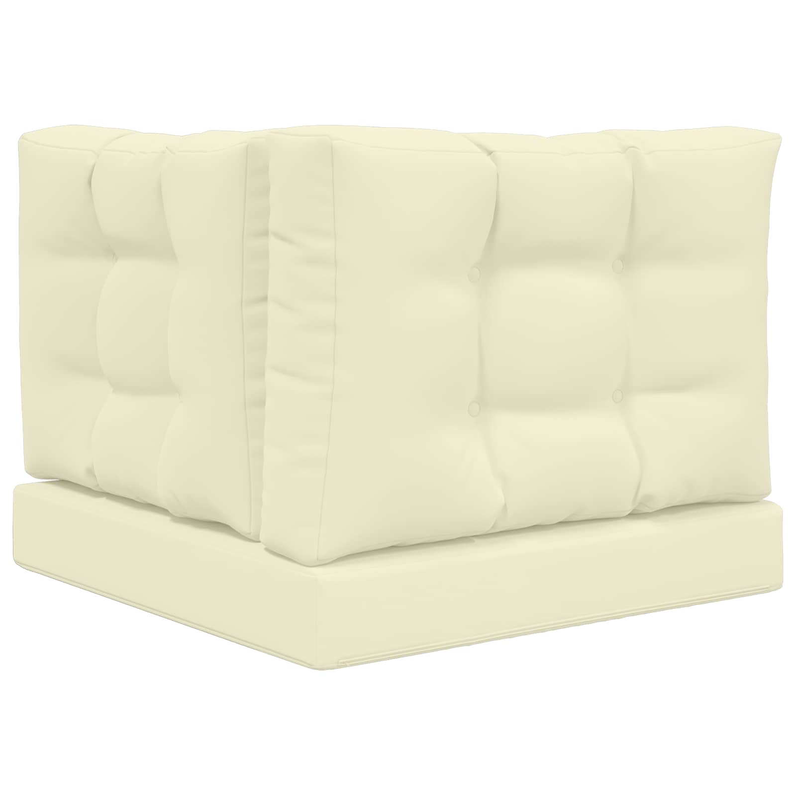 Buiten bankkussen 3 pcs Crème Polyester is nu te koop bij PeponiXL, paradijselijk wonen!