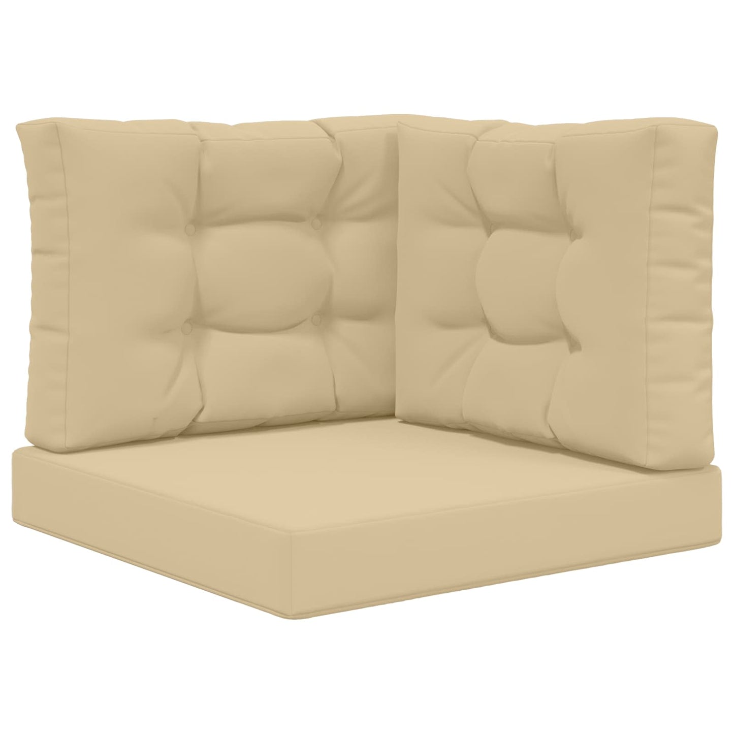 Buiten bankkussen 3 pcs Beige Polyester is nu te koop bij PeponiXL, paradijselijk wonen!