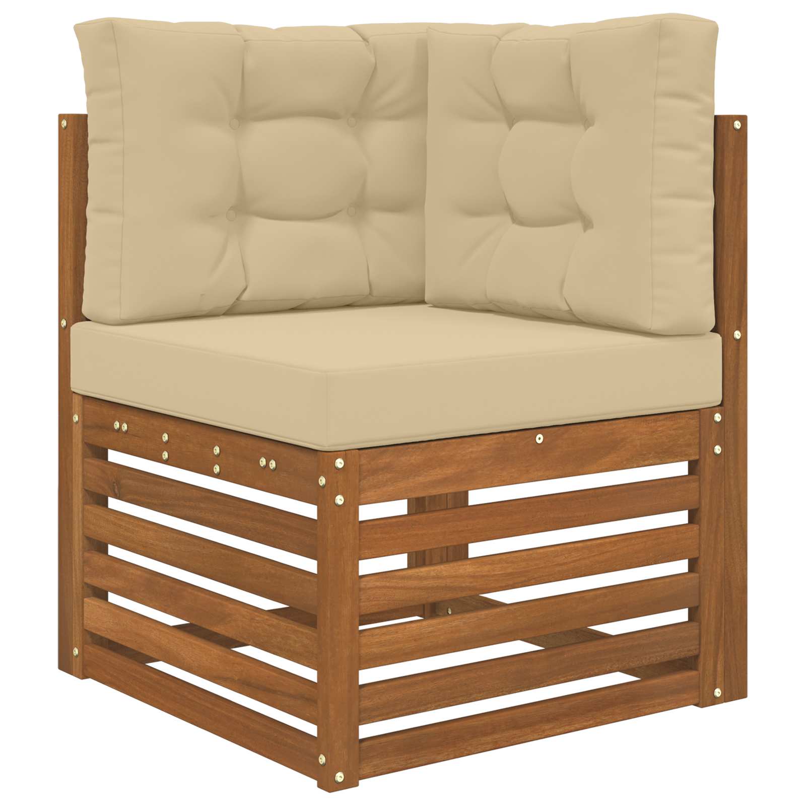 Buiten bankkussen 3 pcs Beige Polyester is nu te koop bij PeponiXL, paradijselijk wonen!