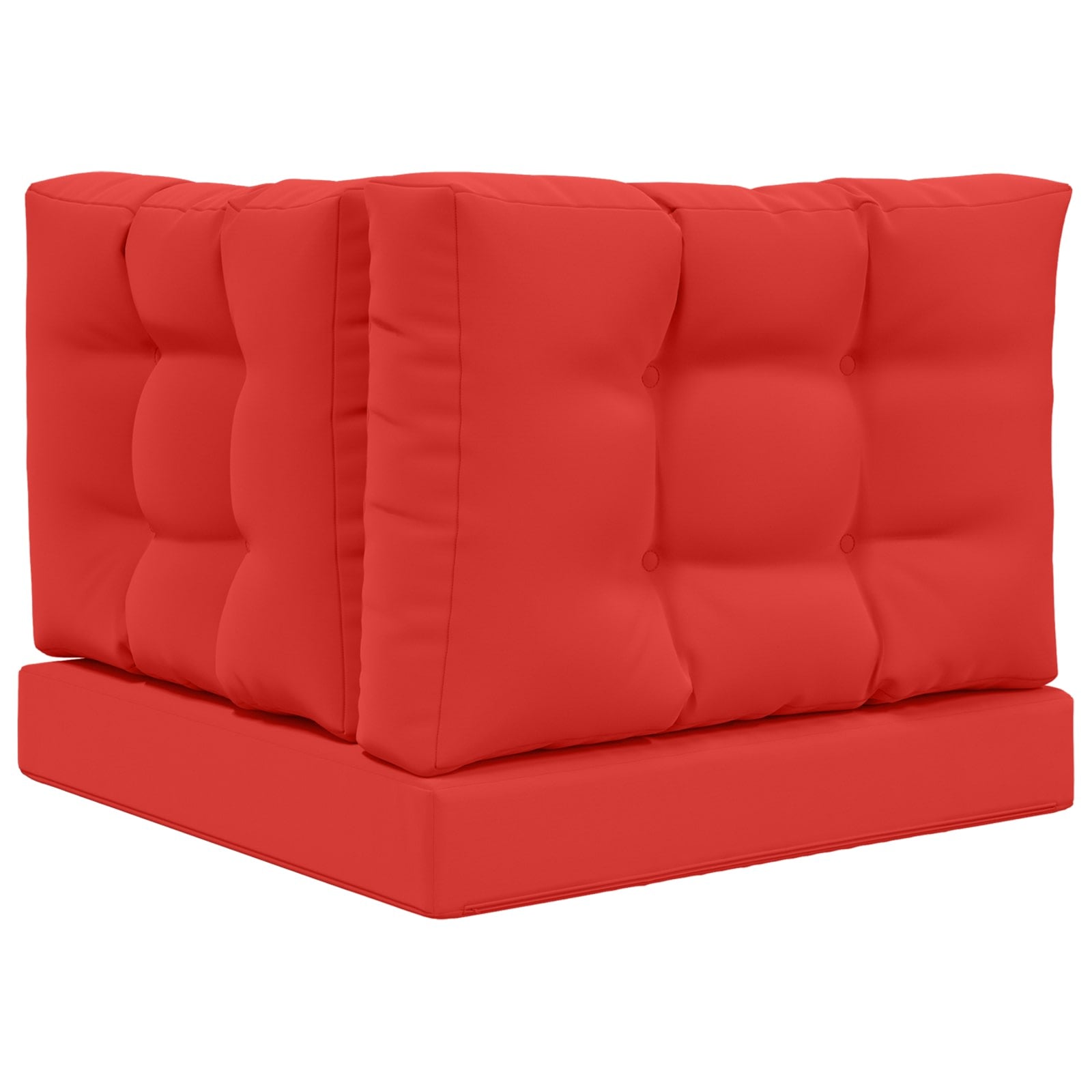 Buiten bankkussen 3 pcs Rood Polyester is nu te koop bij PeponiXL, paradijselijk wonen!