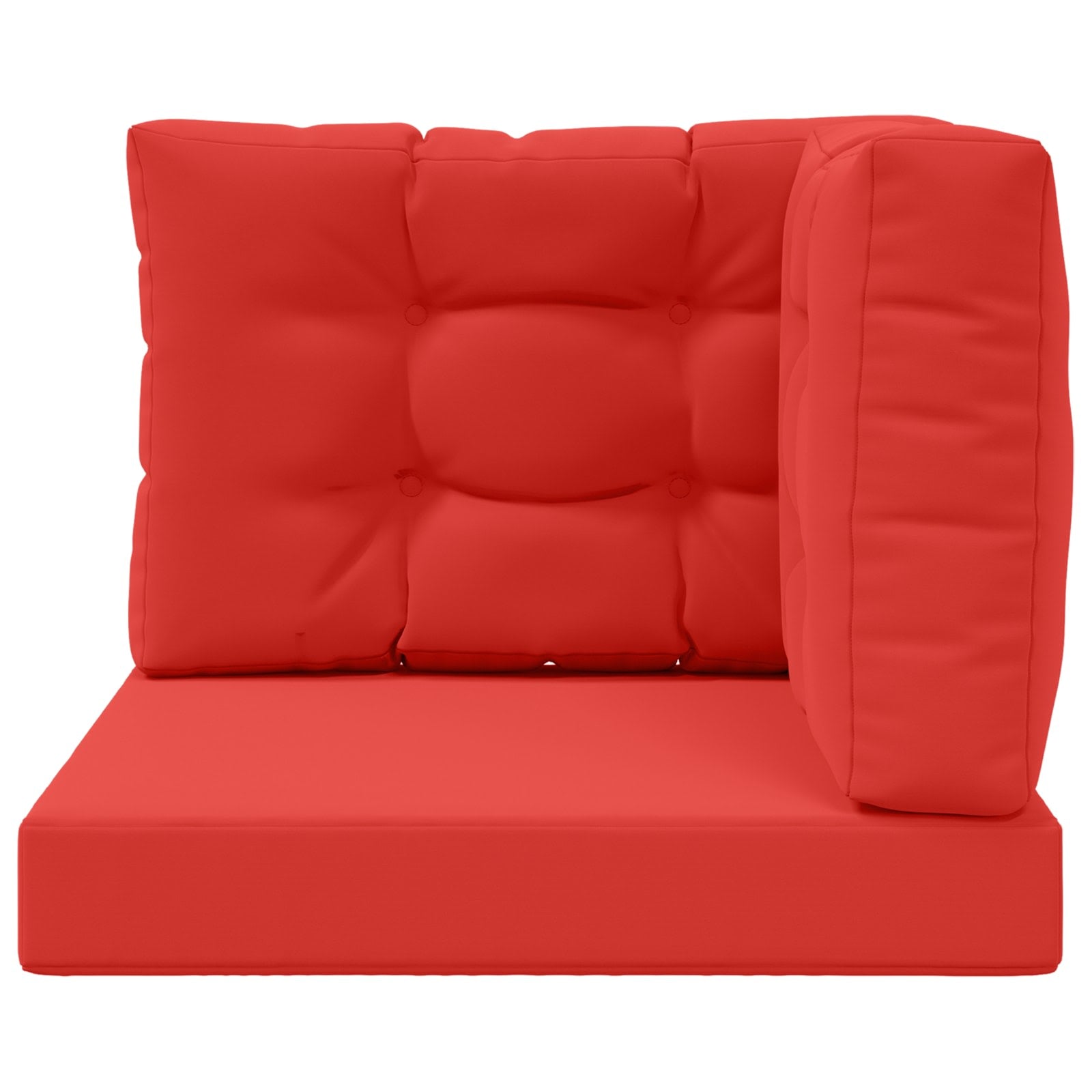 Buiten bankkussen 3 pcs Rood Polyester is nu te koop bij PeponiXL, paradijselijk wonen!