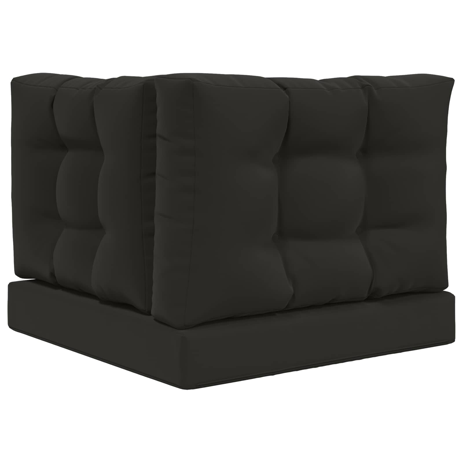 Buiten bankkussen 3 pcs Zwart Polyester is nu te koop bij PeponiXL, paradijselijk wonen!