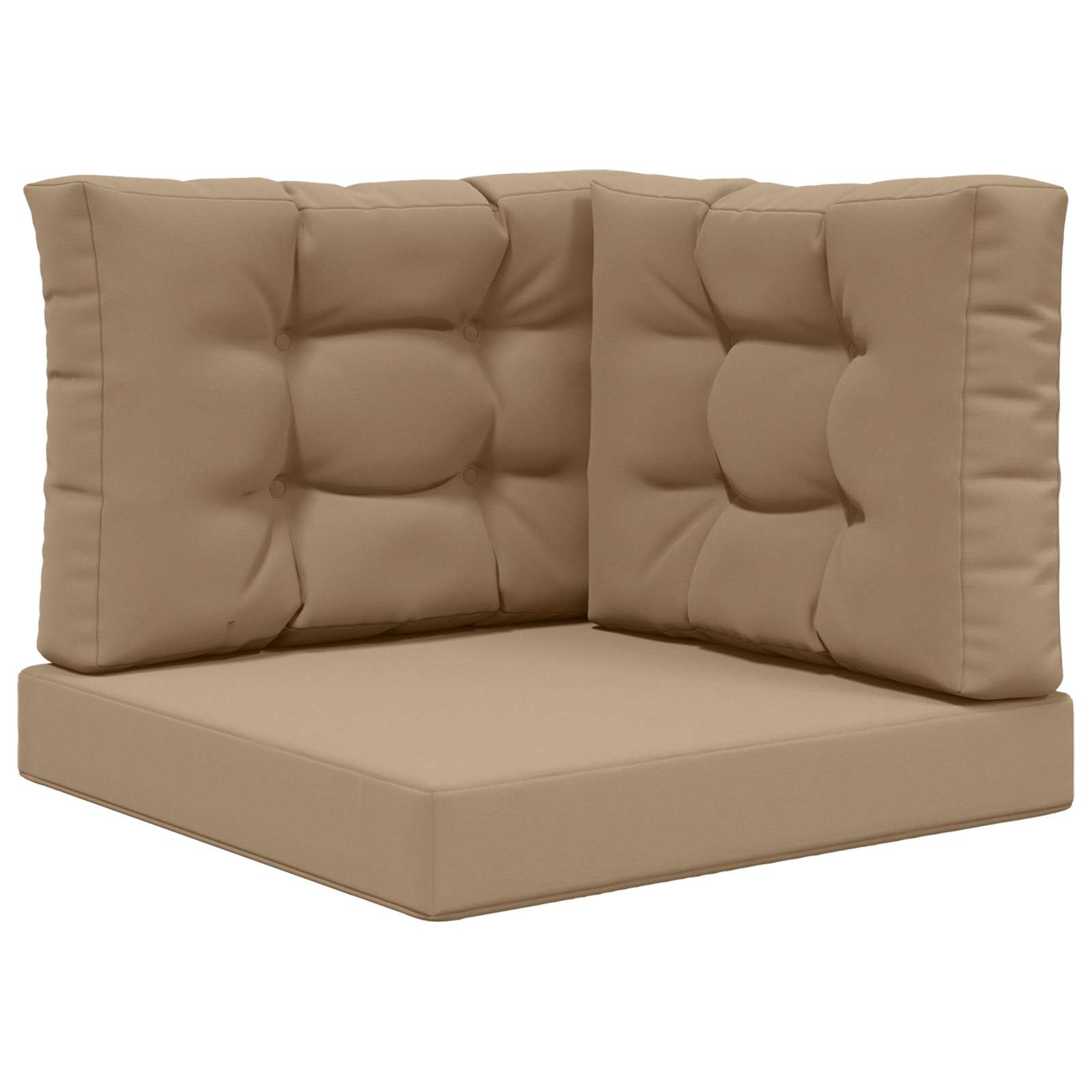 Buiten bankkussen 3 pcs Taupe Polyester is nu te koop bij PeponiXL, paradijselijk wonen!