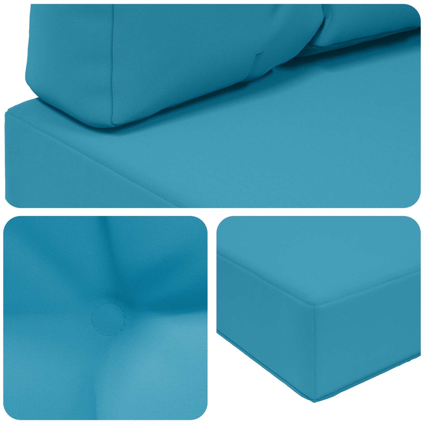 Buiten bankkussen 3 pcs Koninklijk Blauw Polyester is nu te koop bij PeponiXL, paradijselijk wonen!