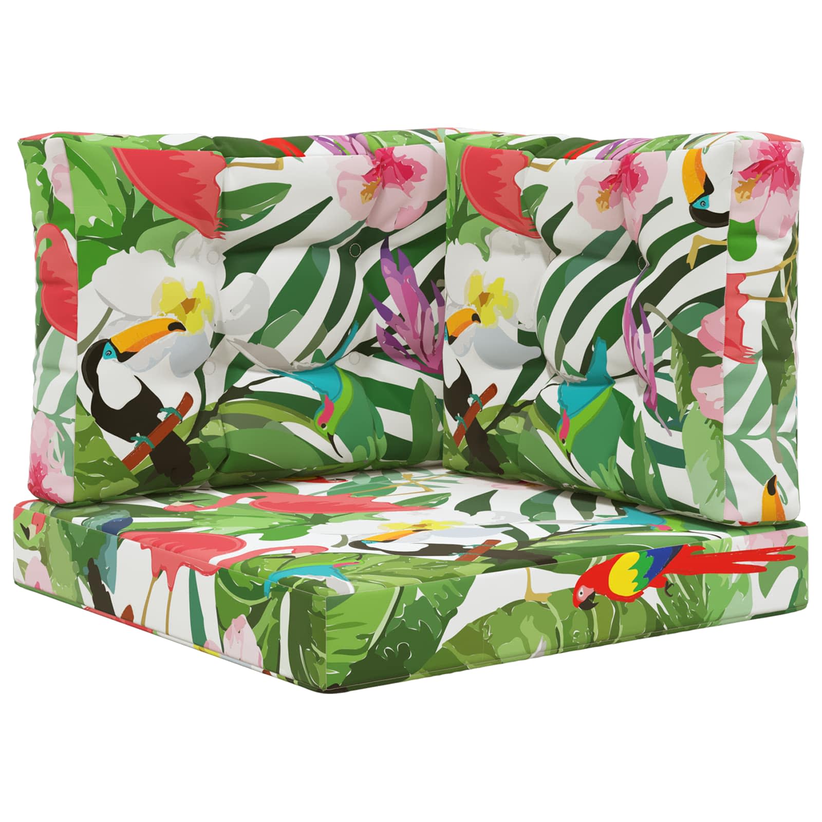 Buiten bankkussen 3 pcs kleurrijk Polyester is nu te koop bij PeponiXL, paradijselijk wonen!