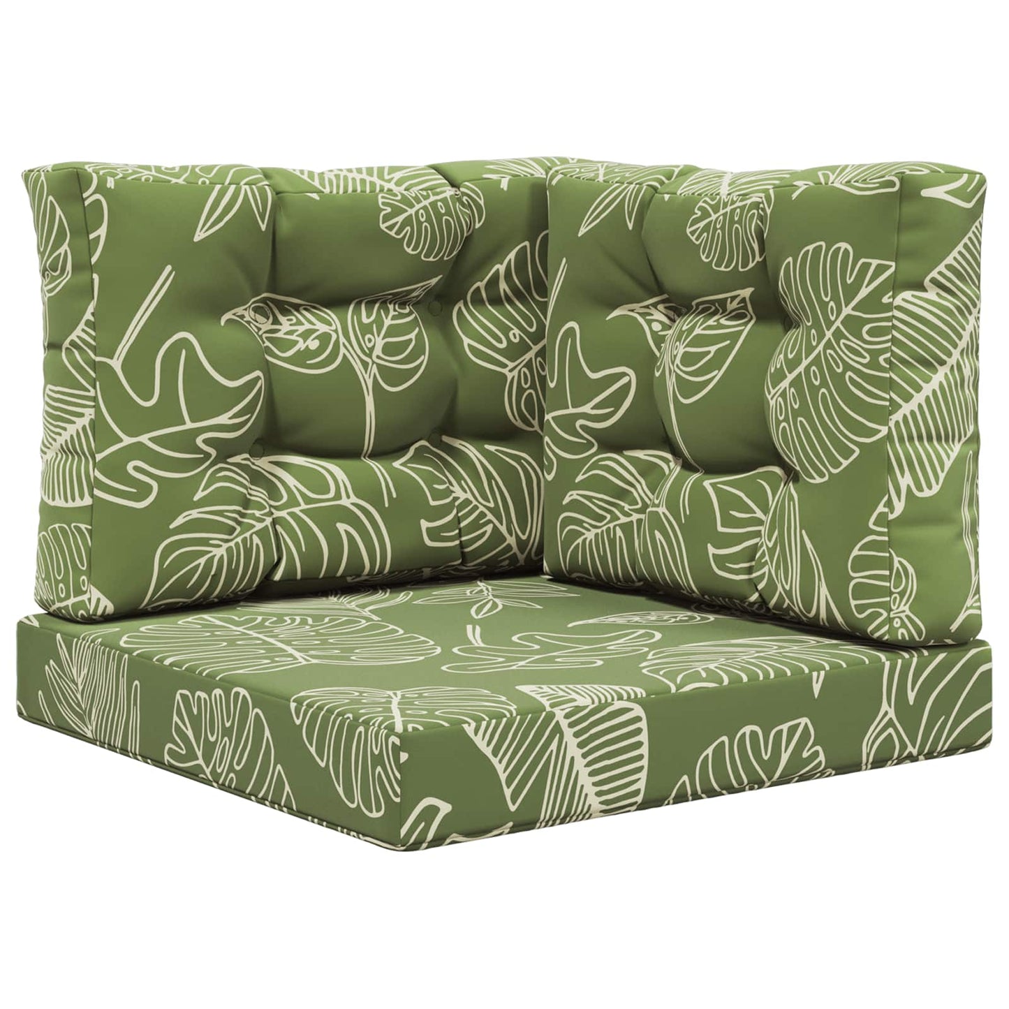 Buiten bankkussen 3 pcs Bladontwerp Polyester is nu te koop bij PeponiXL, paradijselijk wonen!