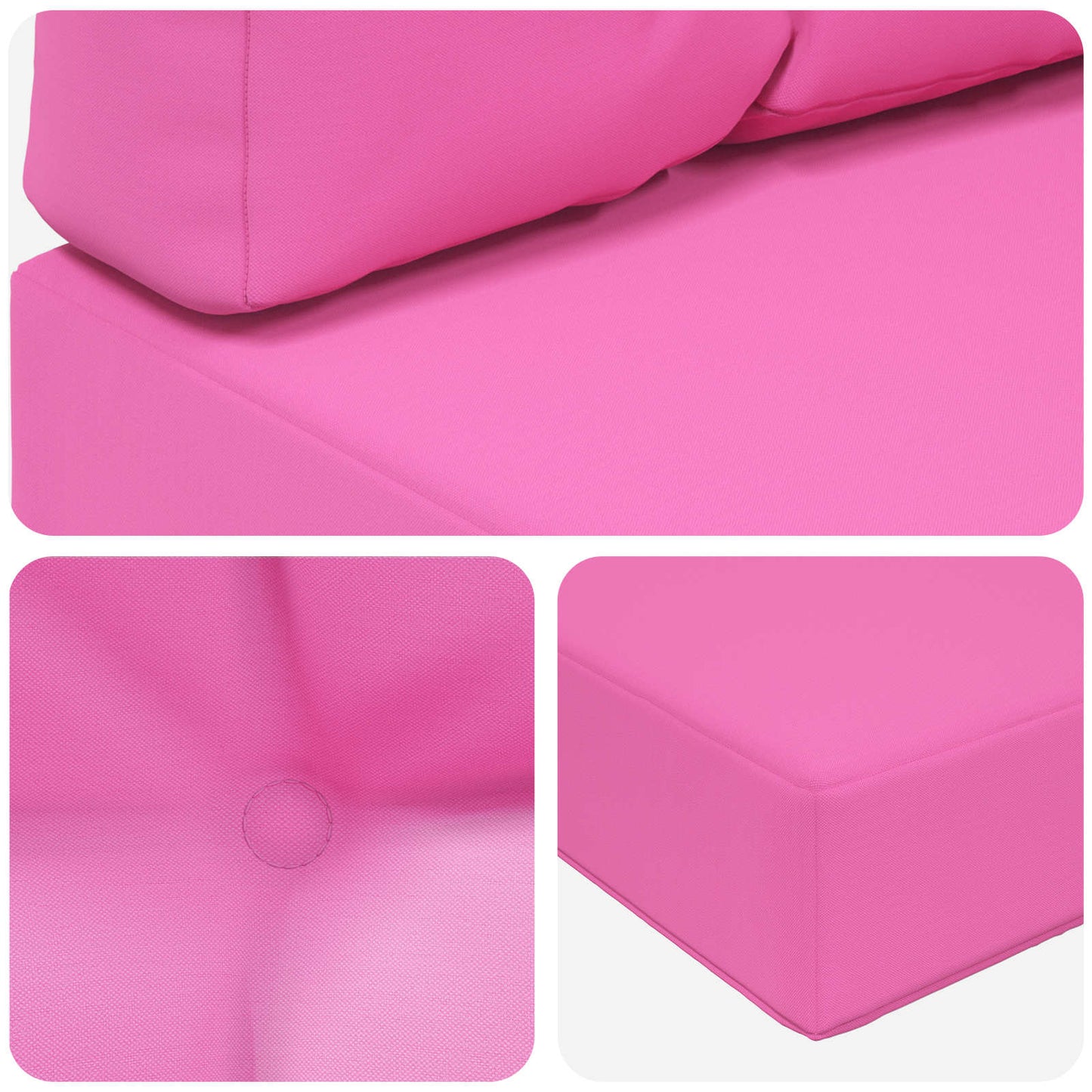 Buiten bankkussen 3 pcs Roze Polyester is nu te koop bij PeponiXL, paradijselijk wonen!