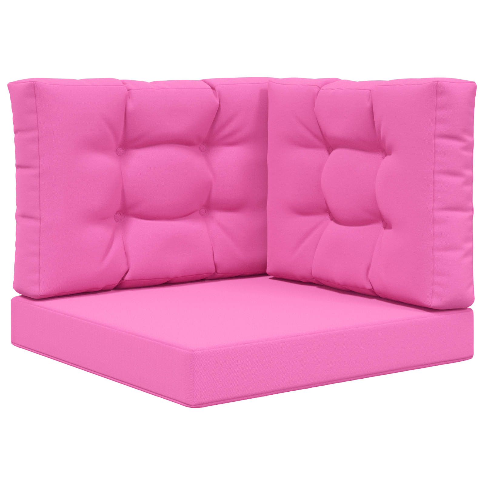 Buiten bankkussen 3 pcs Roze Polyester is nu te koop bij PeponiXL, paradijselijk wonen!