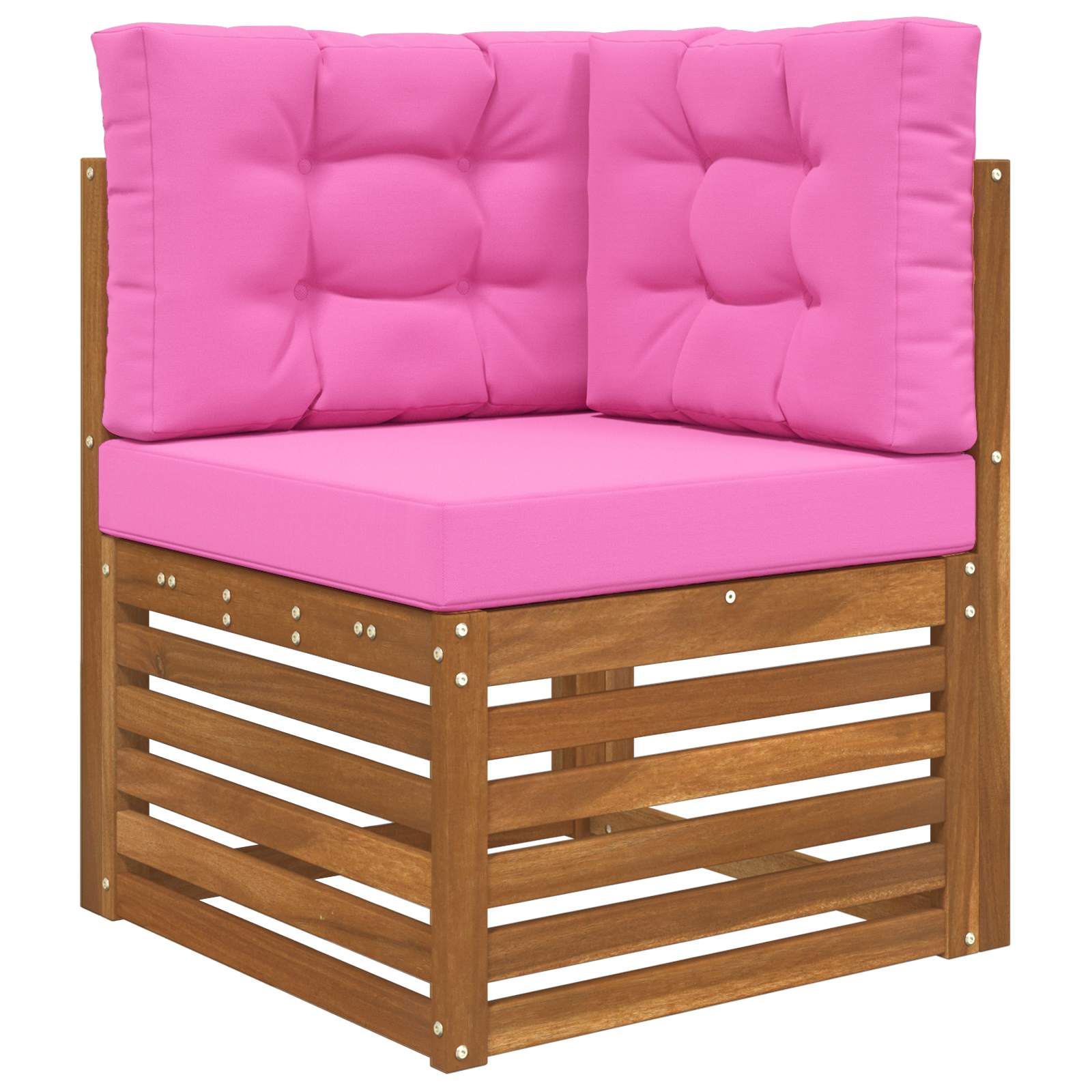 Buiten bankkussen 3 pcs Roze Polyester is nu te koop bij PeponiXL, paradijselijk wonen!
