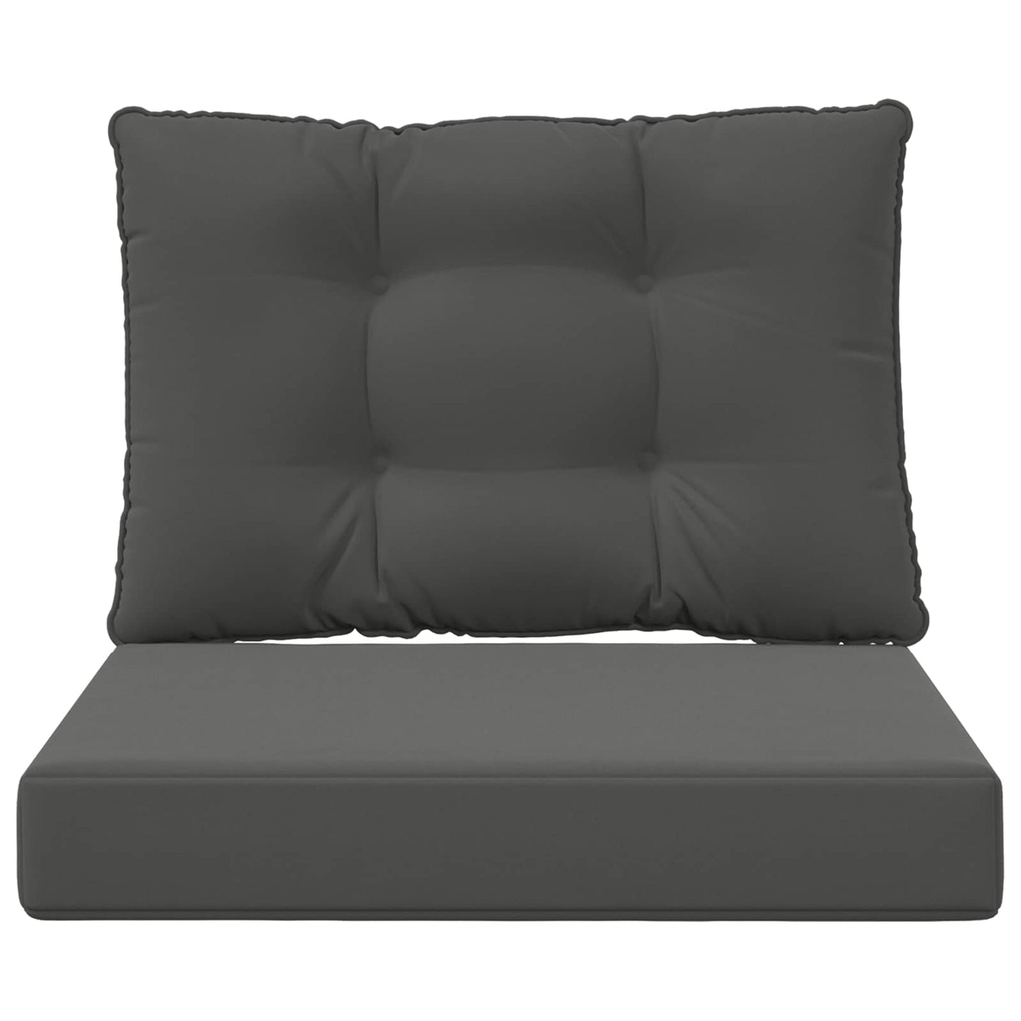 Buiten bankkussen 2 pcs Antraciet Polyester is nu te koop bij PeponiXL, paradijselijk wonen!