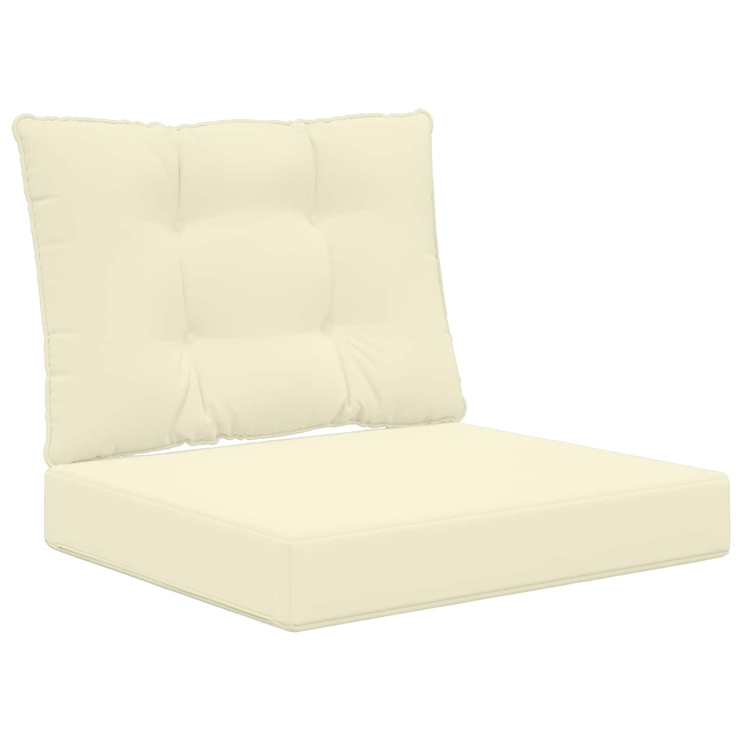 Buiten bankkussen 2 pcs Crème Polyester is nu te koop bij PeponiXL, paradijselijk wonen!