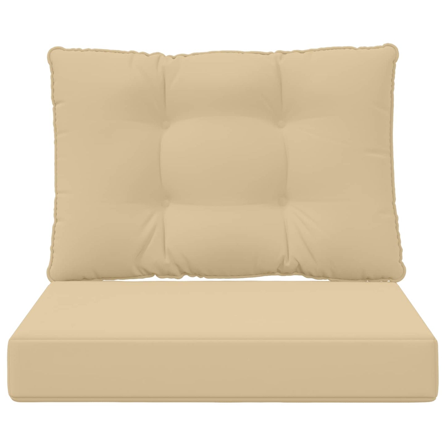 Buiten bankkussen 2 pcs Beige Polyester is nu te koop bij PeponiXL, paradijselijk wonen!