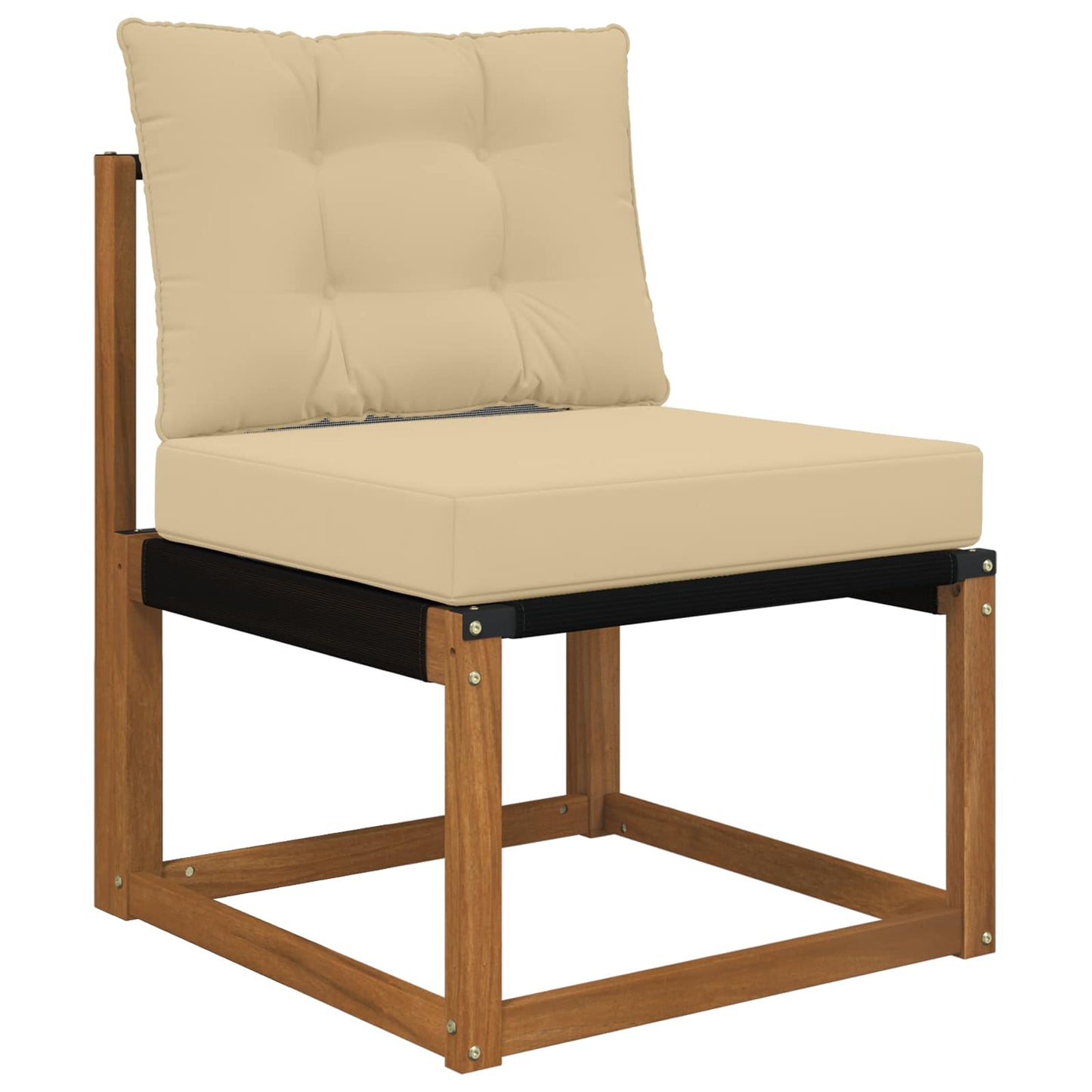 Buiten bankkussen 2 pcs Beige Polyester is nu te koop bij PeponiXL, paradijselijk wonen!