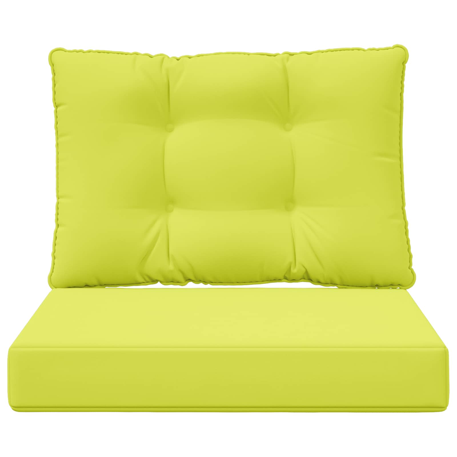Buiten bankkussen 2 pcs Groen Polyester is nu te koop bij PeponiXL, paradijselijk wonen!
