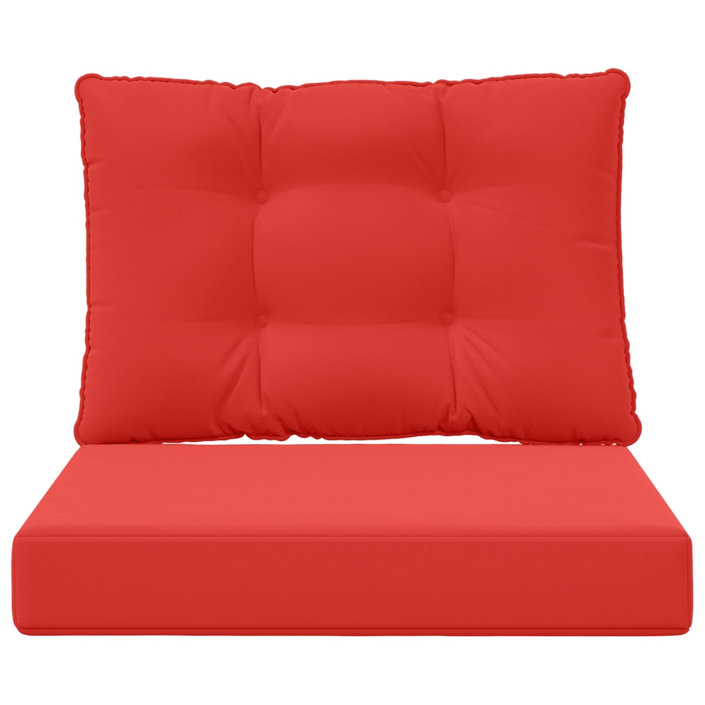 Buiten bankkussen 2 pcs Rood Polyester is nu te koop bij PeponiXL, paradijselijk wonen!