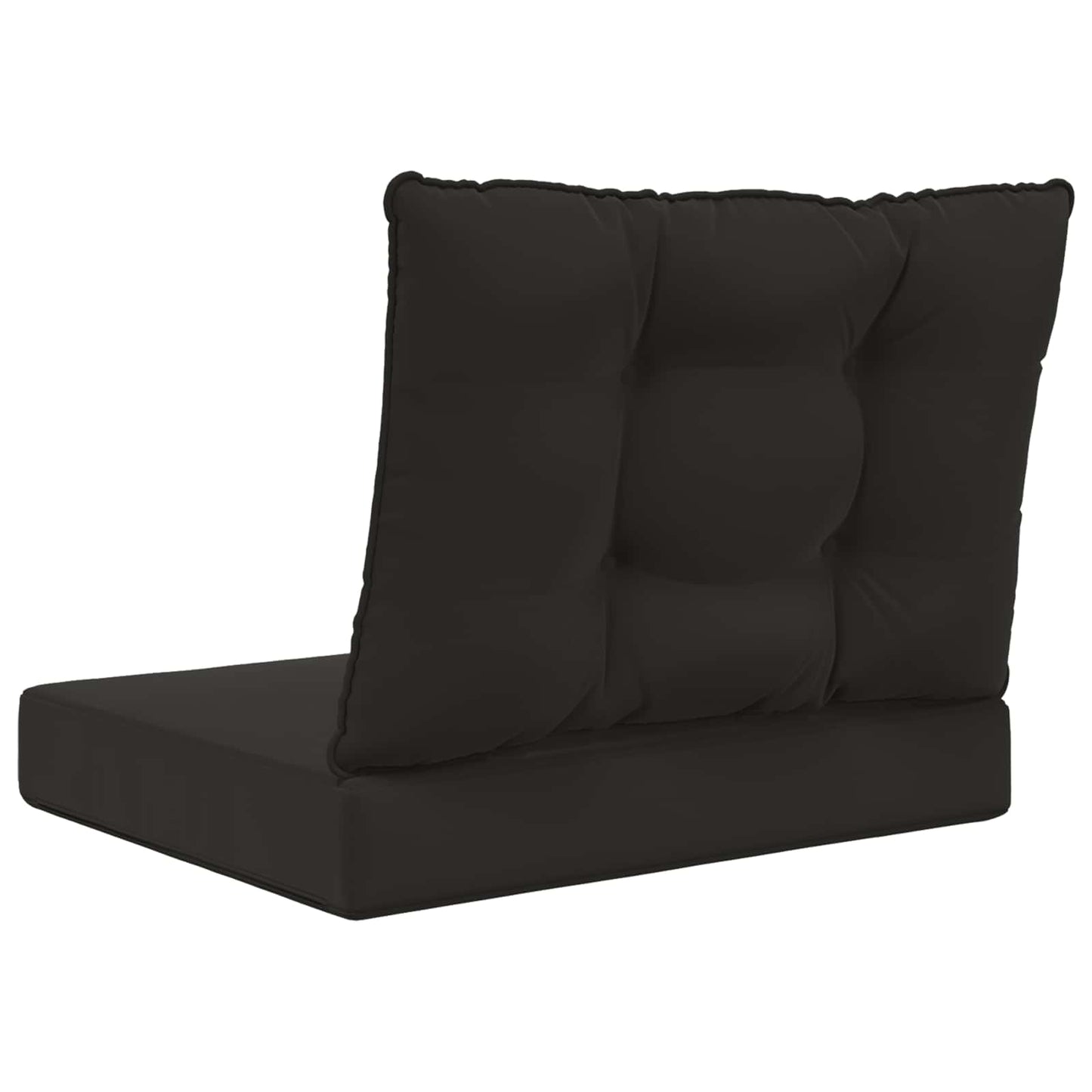 Buiten bankkussen 2 pcs Zwart Polyester is nu te koop bij PeponiXL, paradijselijk wonen!