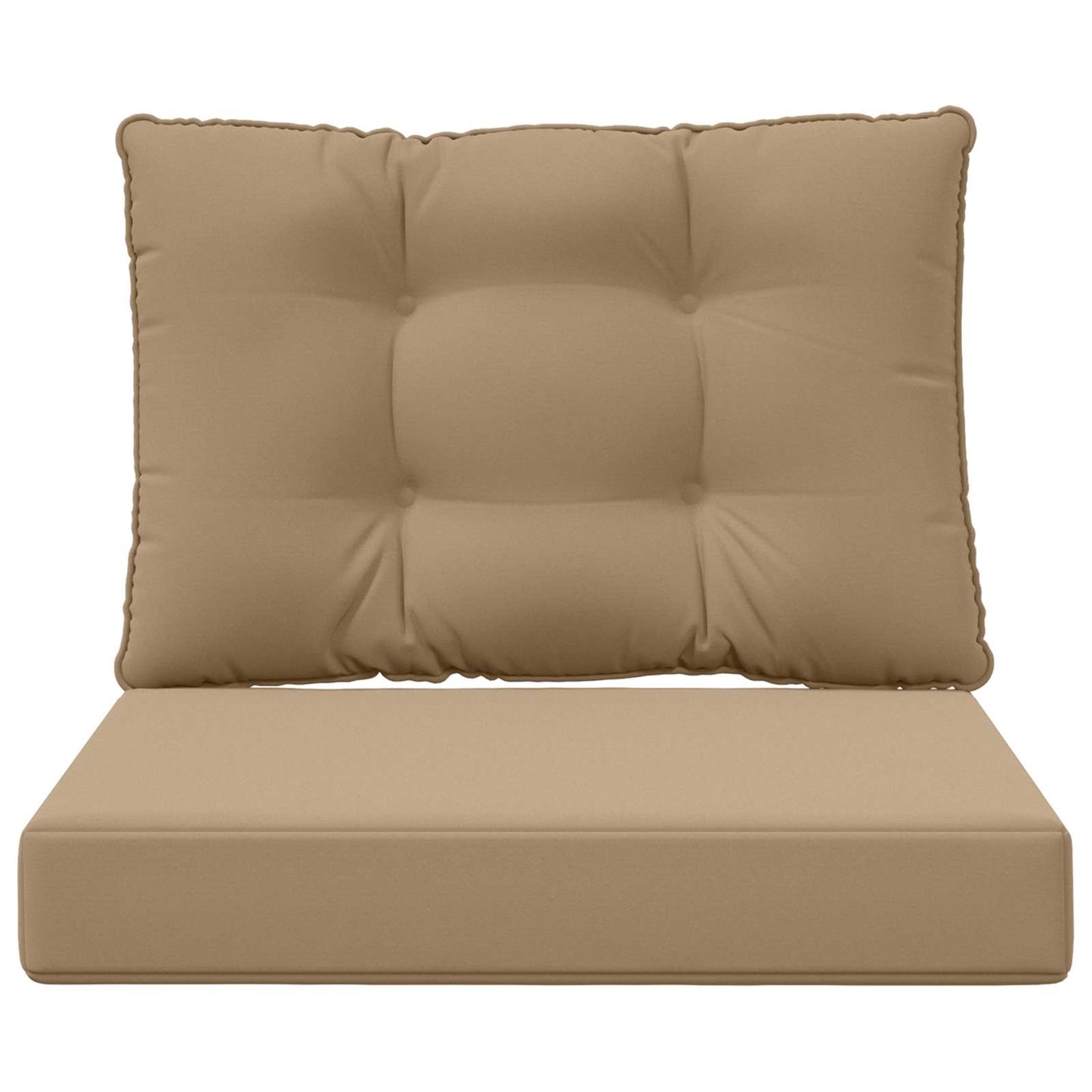 Buiten bankkussen 2 pcs Taupe Polyester is nu te koop bij PeponiXL, paradijselijk wonen!